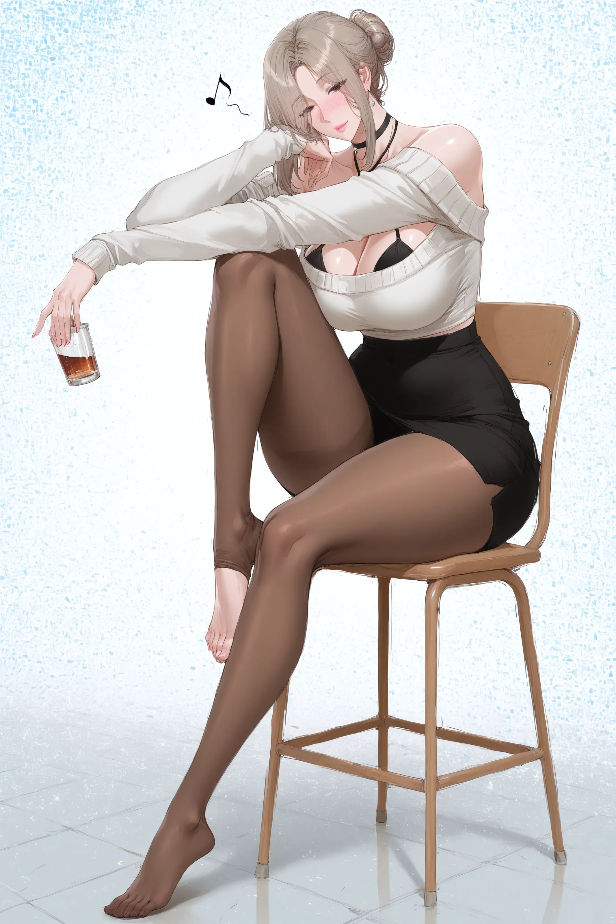 [AI壁纸] 社团学姐 韩娜丽 [17P]插图1