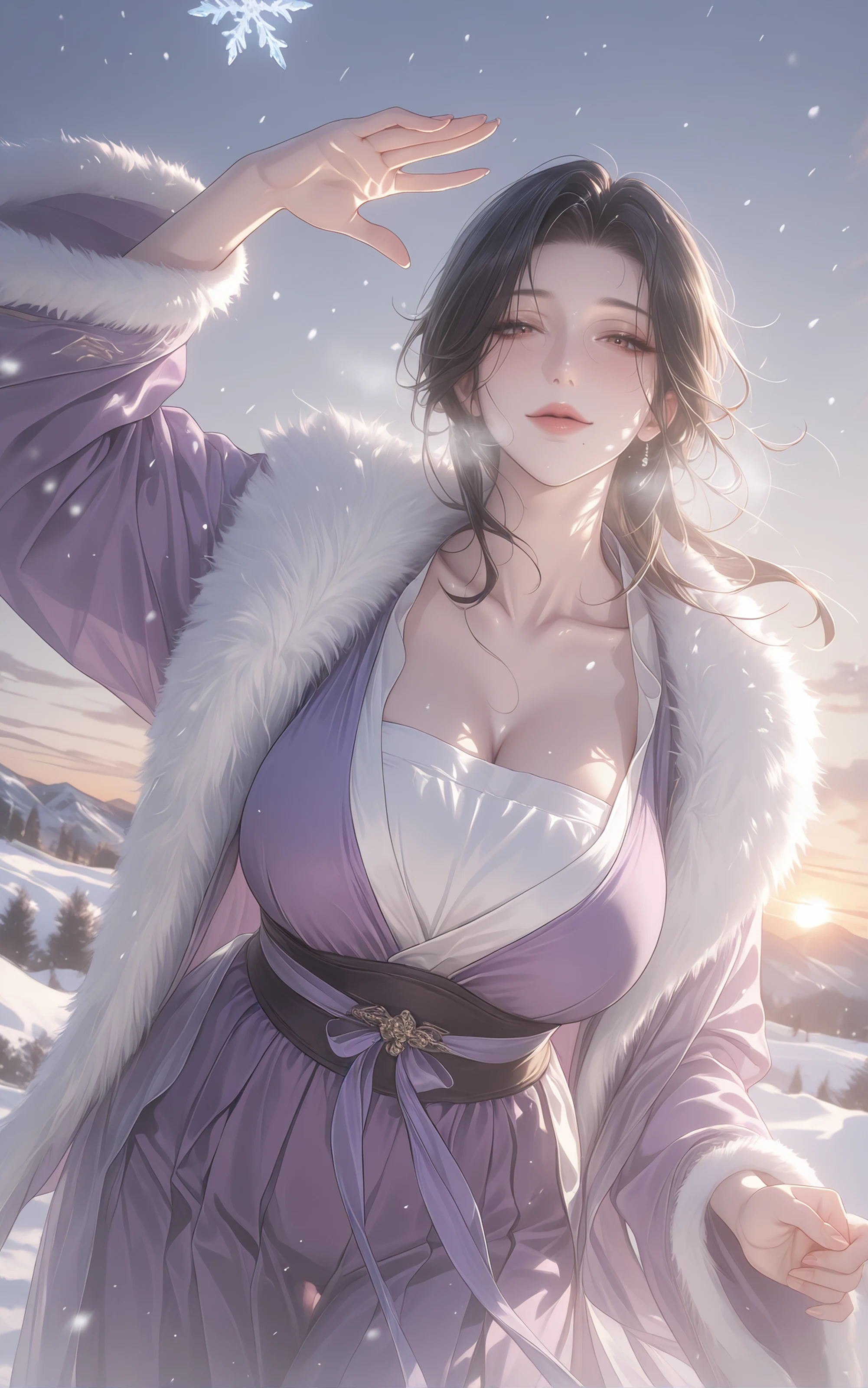 [AI壁纸] 美人传说 昭君温泉 [37P]插图1