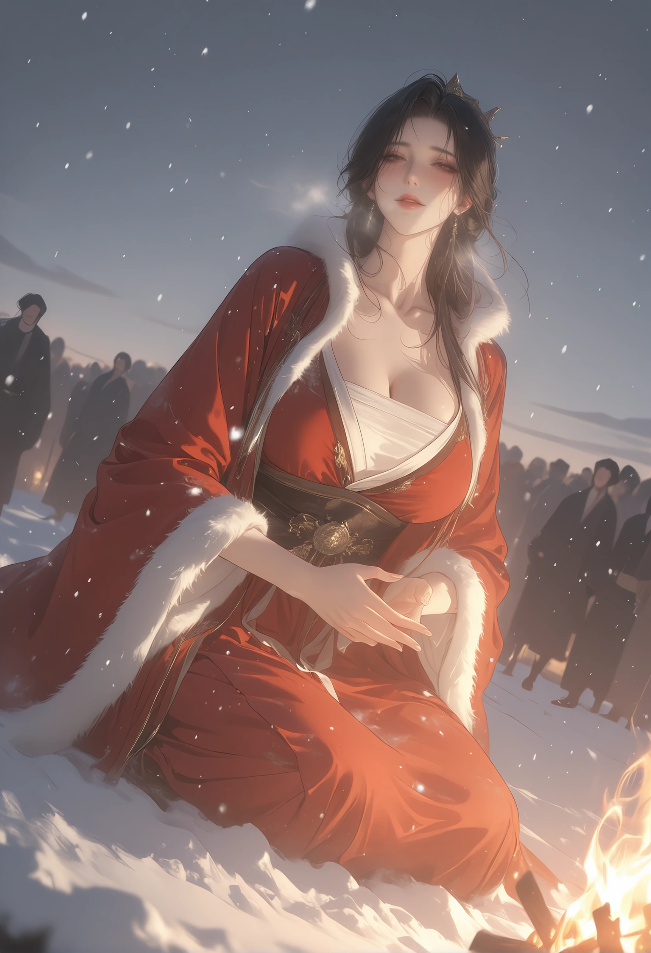 [AI壁纸] 美人传说 昭君漠北行 塞外悲歌 [49P]插图3
