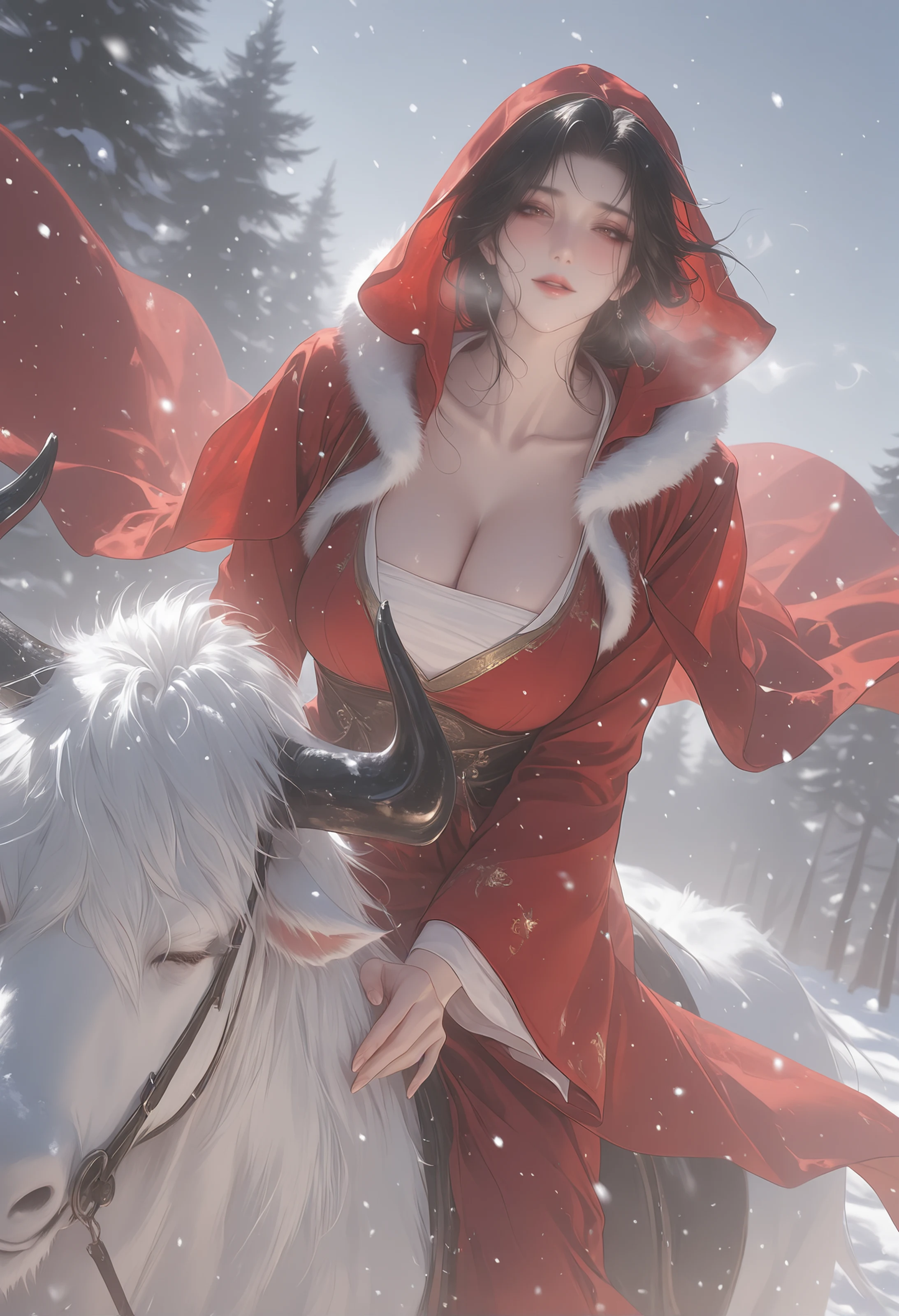 [AI壁纸] 美人传说 昭君漠北行 塞外悲歌 [49P]插图5