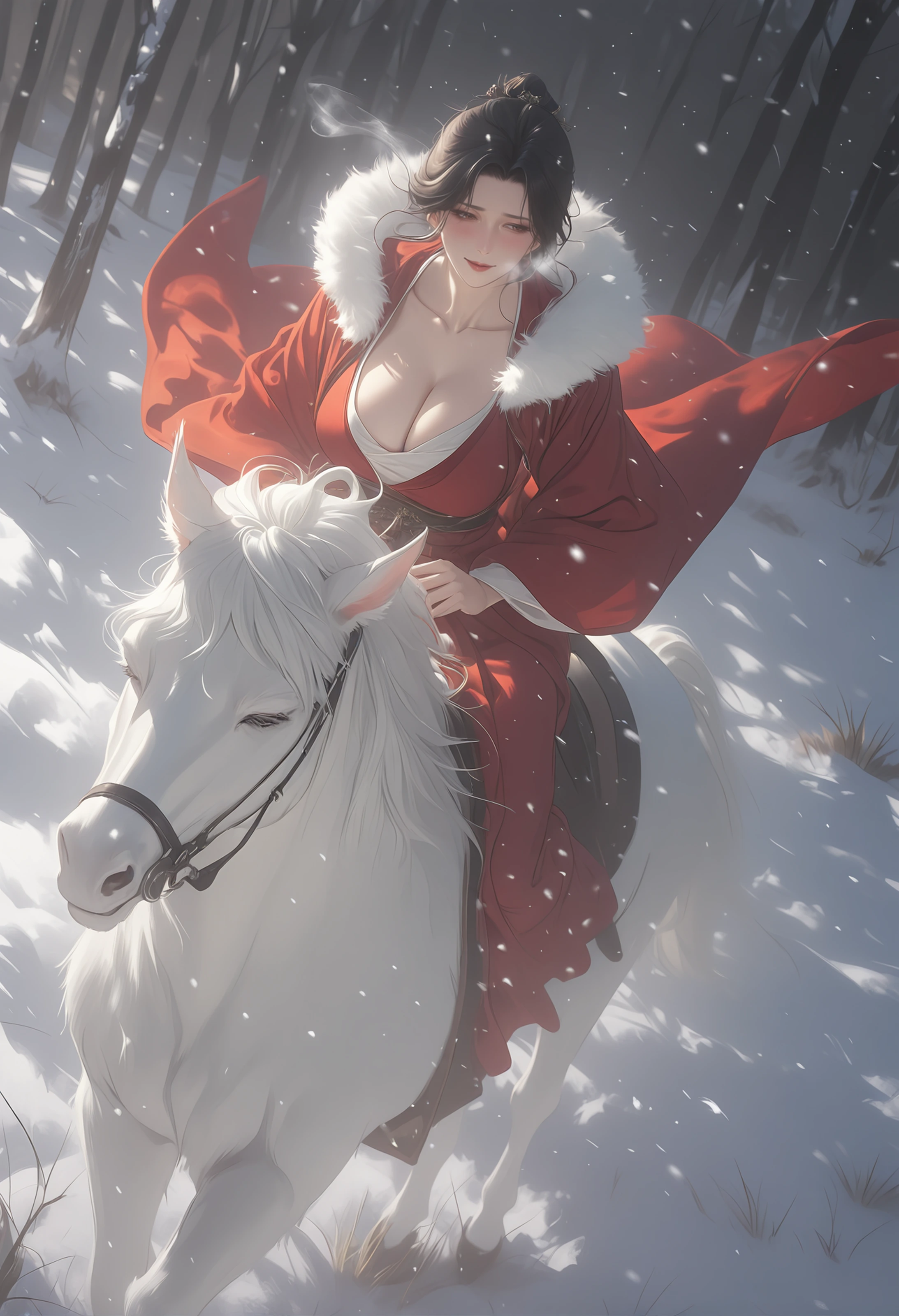 [AI壁纸] 美人传说 昭君漠北行 塞外悲歌 [49P]插图6