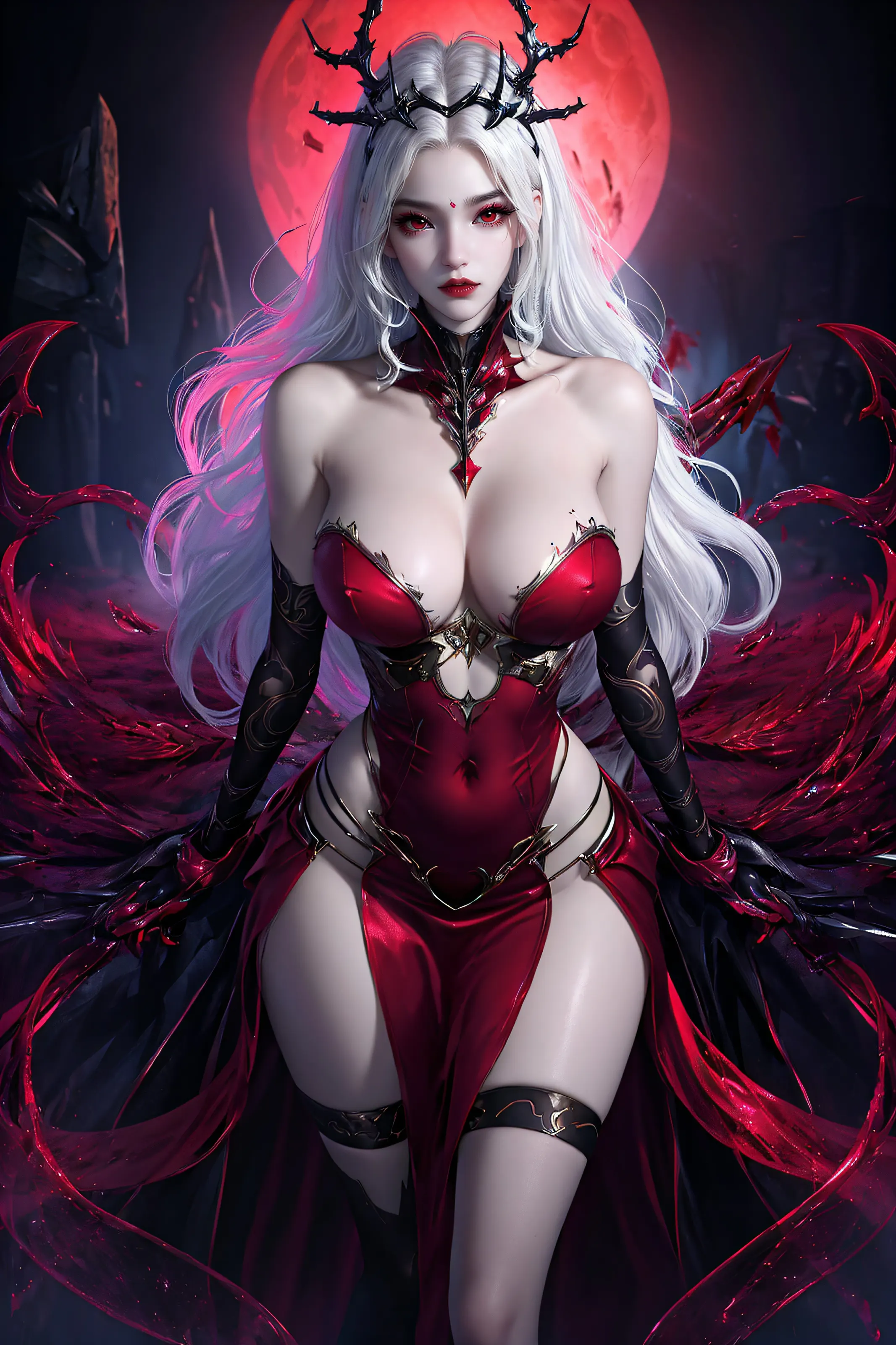 [AI壁纸] 神澜奇域 红宝女皇 [29P]|图集秀