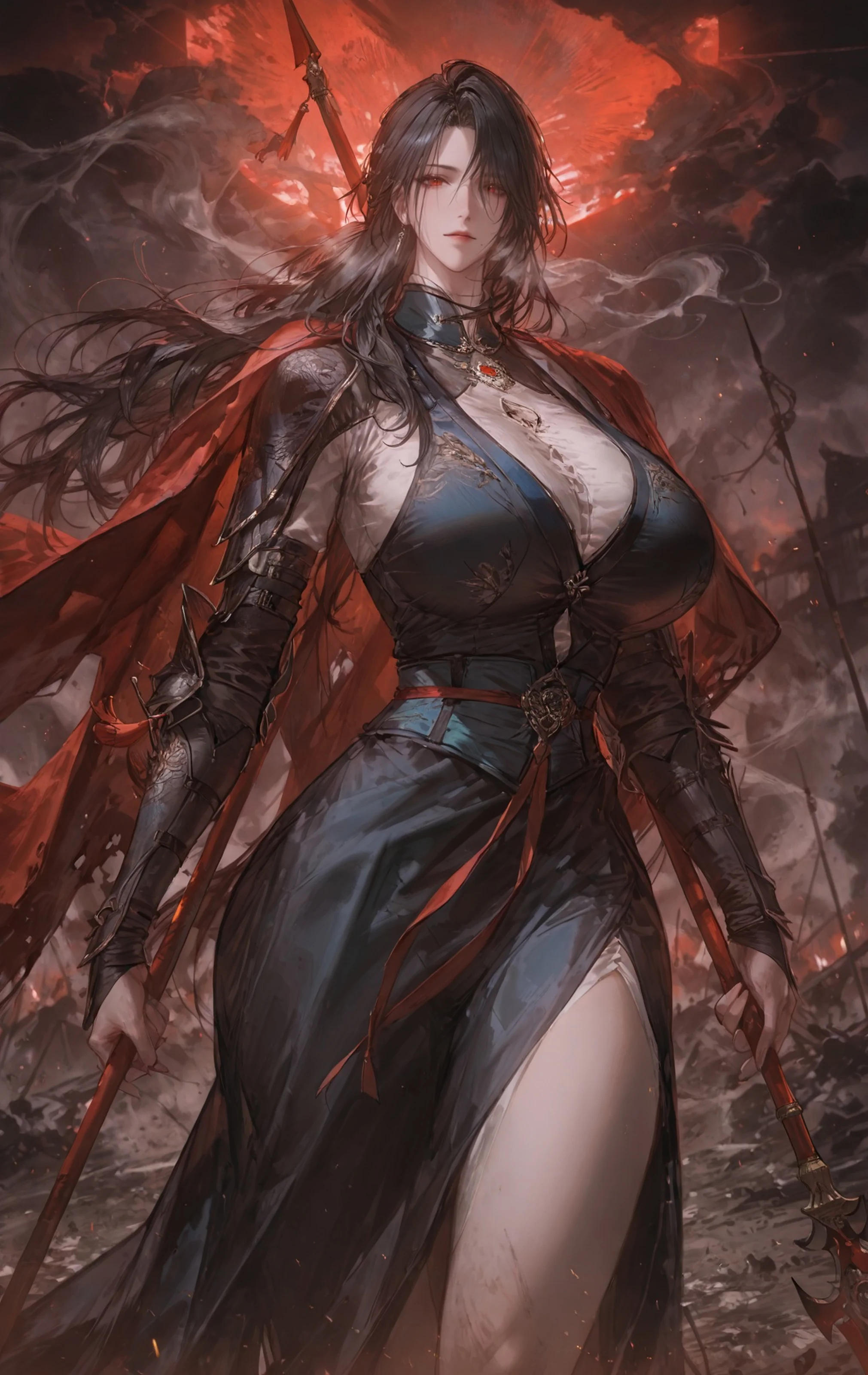 [AI壁纸] 赤月骑士 [34P]插图1