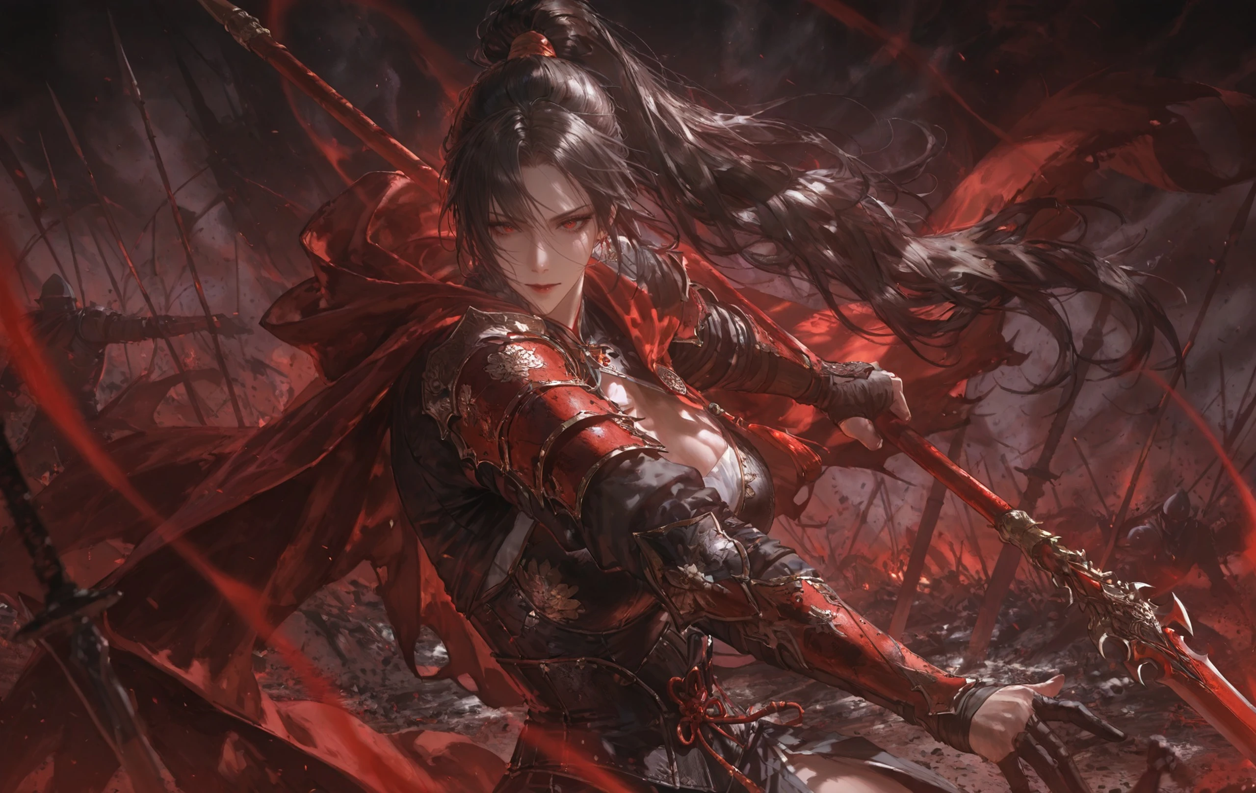 [AI壁纸] 赤月骑士 [34P]插图4