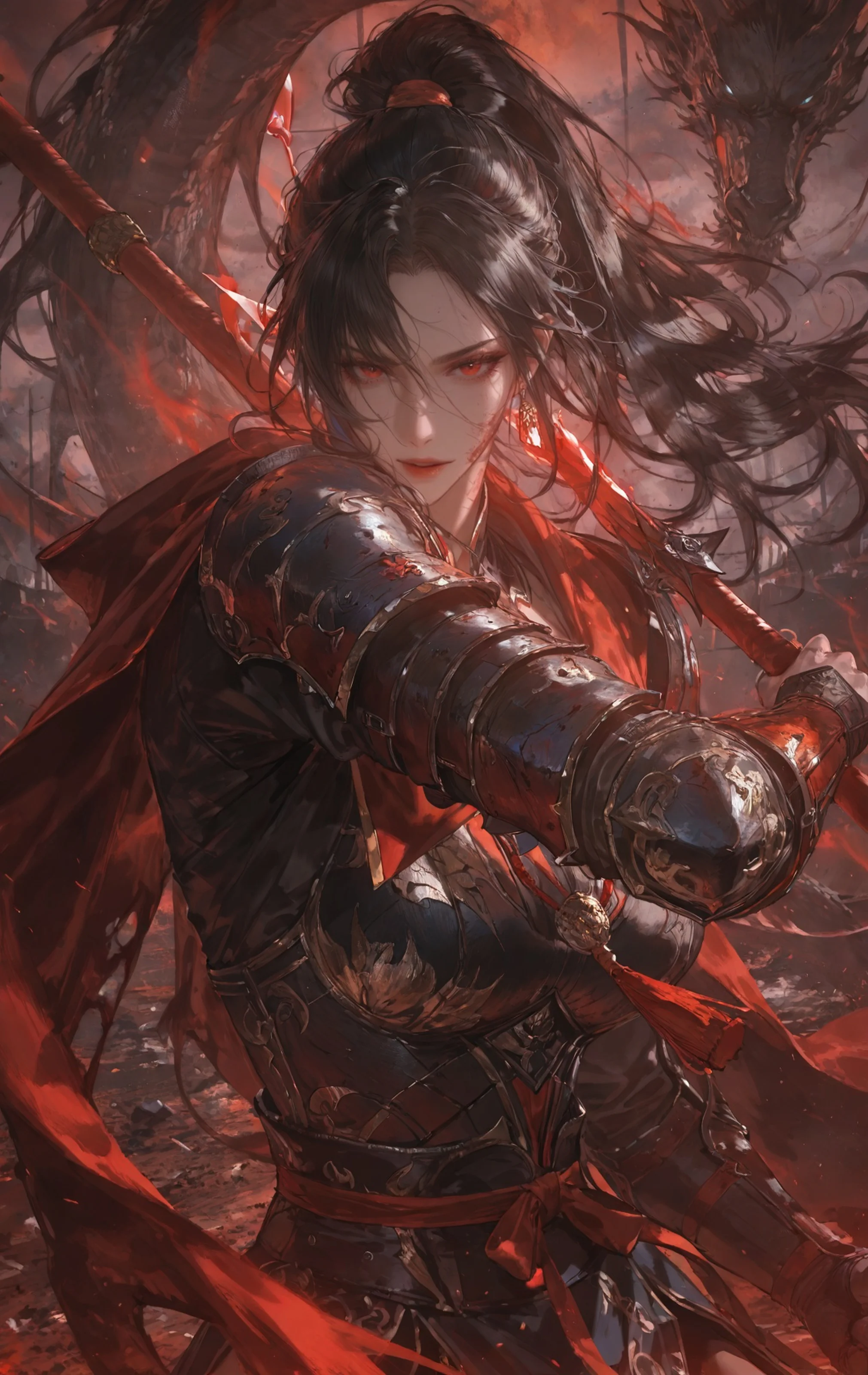 [AI壁纸] 赤月骑士 [34P]插图6