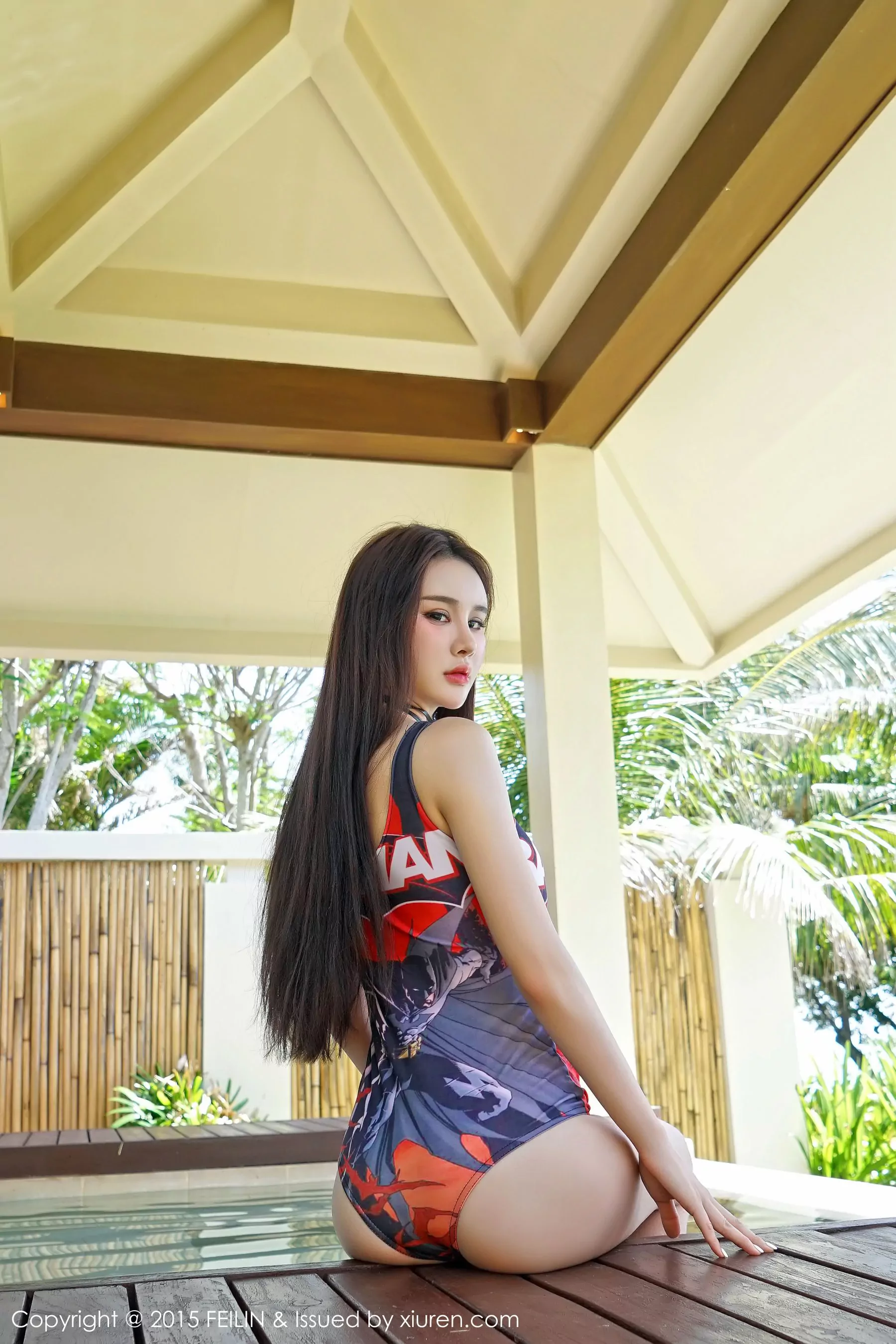 Cheryl青树 《薄荷岛旅拍》比基尼湿身 嗲囡囡 Vol.018插图2