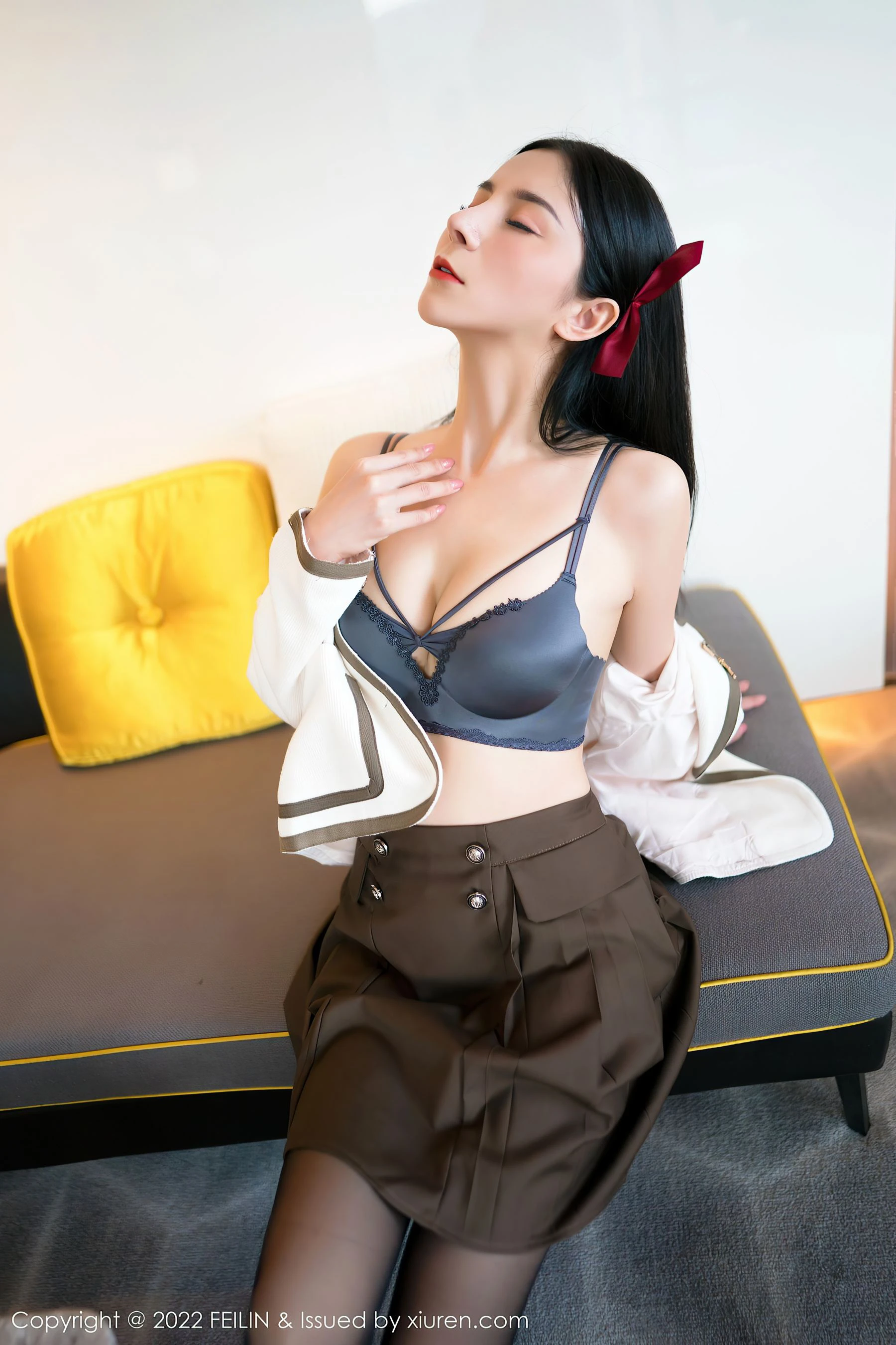 嗲囡囡 VOL.442 小蛮妖Yummy 黑丝美臀插图3
