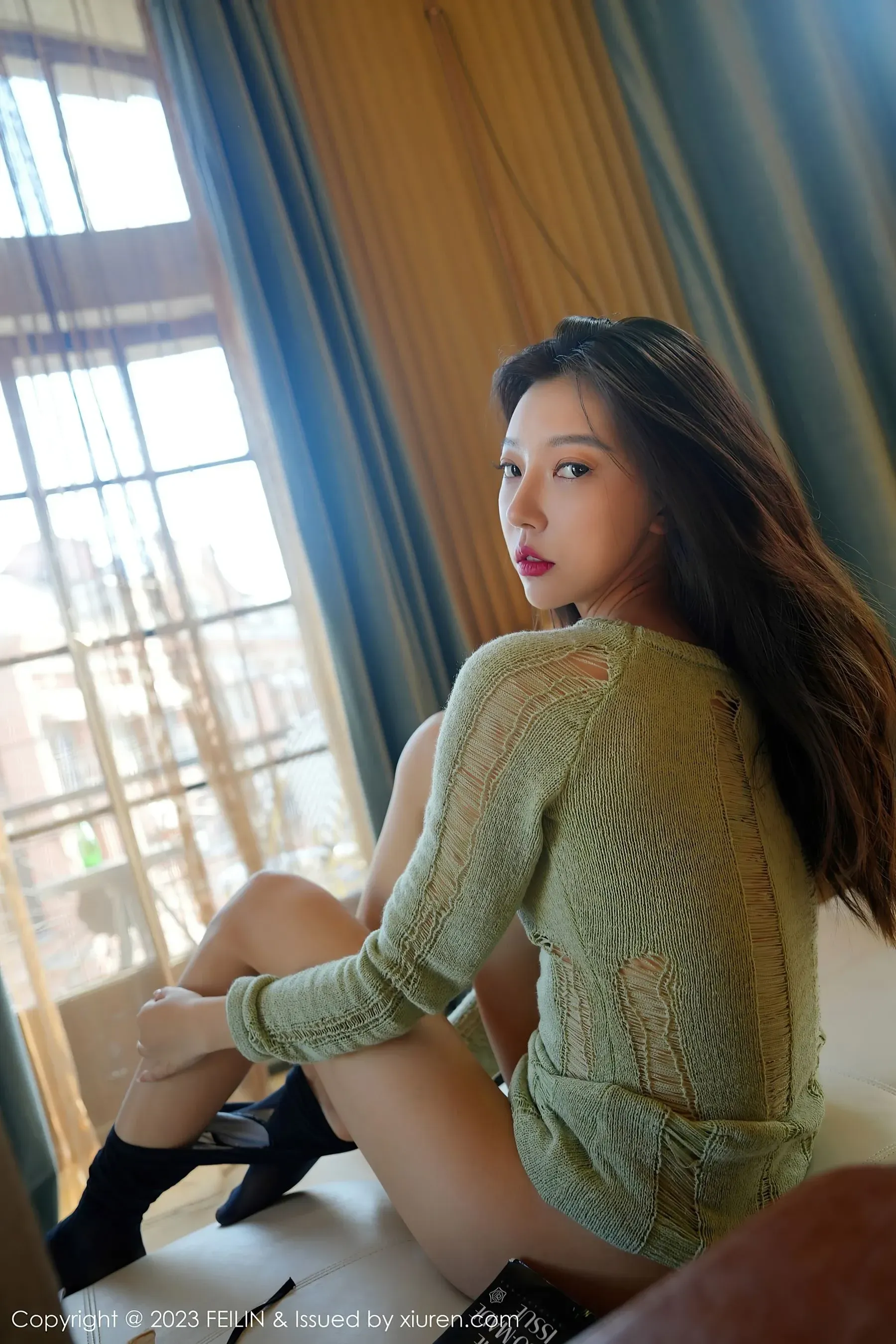 嗲囡囡 VOL.462 冯木木LRIS 妩媚美腿插图