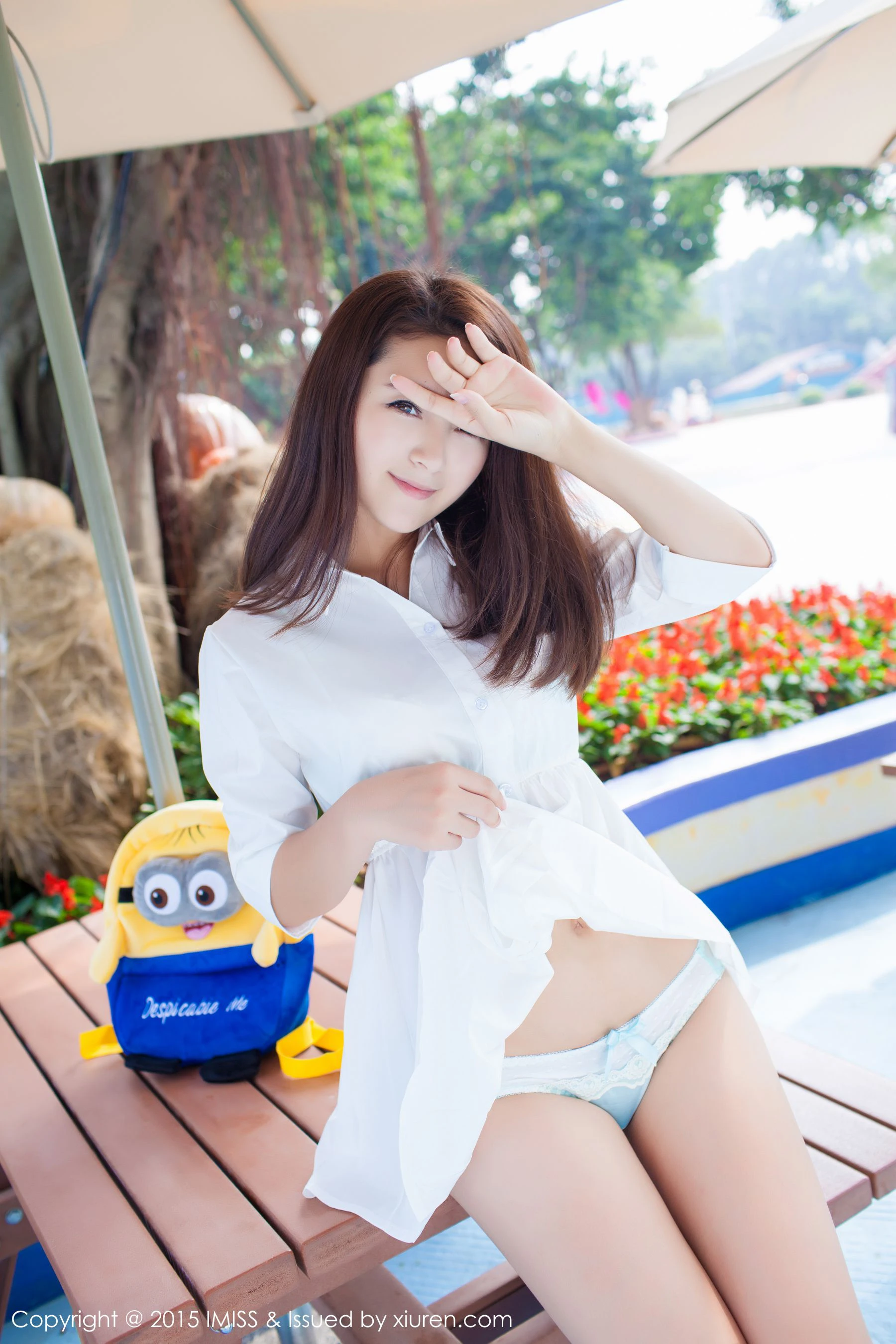 夏茉GIGI《小清新街拍》 爱蜜社IMiss Vol.053插图6