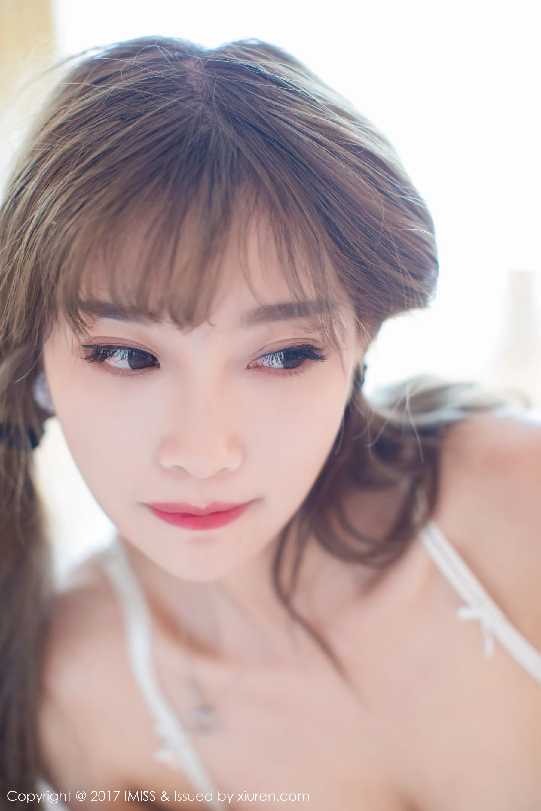 杨晨晨sugar《蕾丝网袜与性感比基尼》 爱蜜社IMiss Vol.183插图2