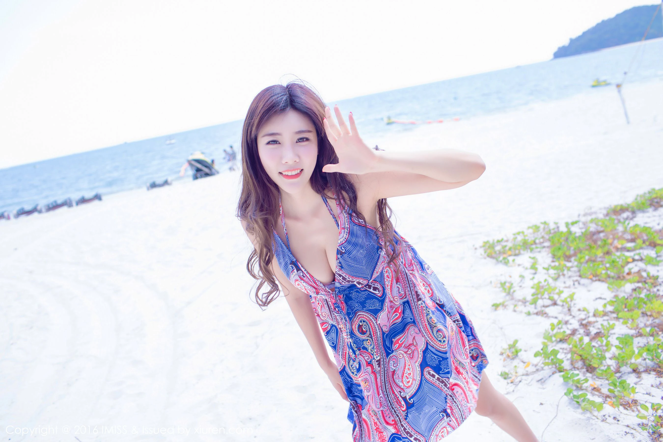 程小烦不烦《兰卡威旅拍》清新外拍 爱蜜社IMiss Vol.092插图4