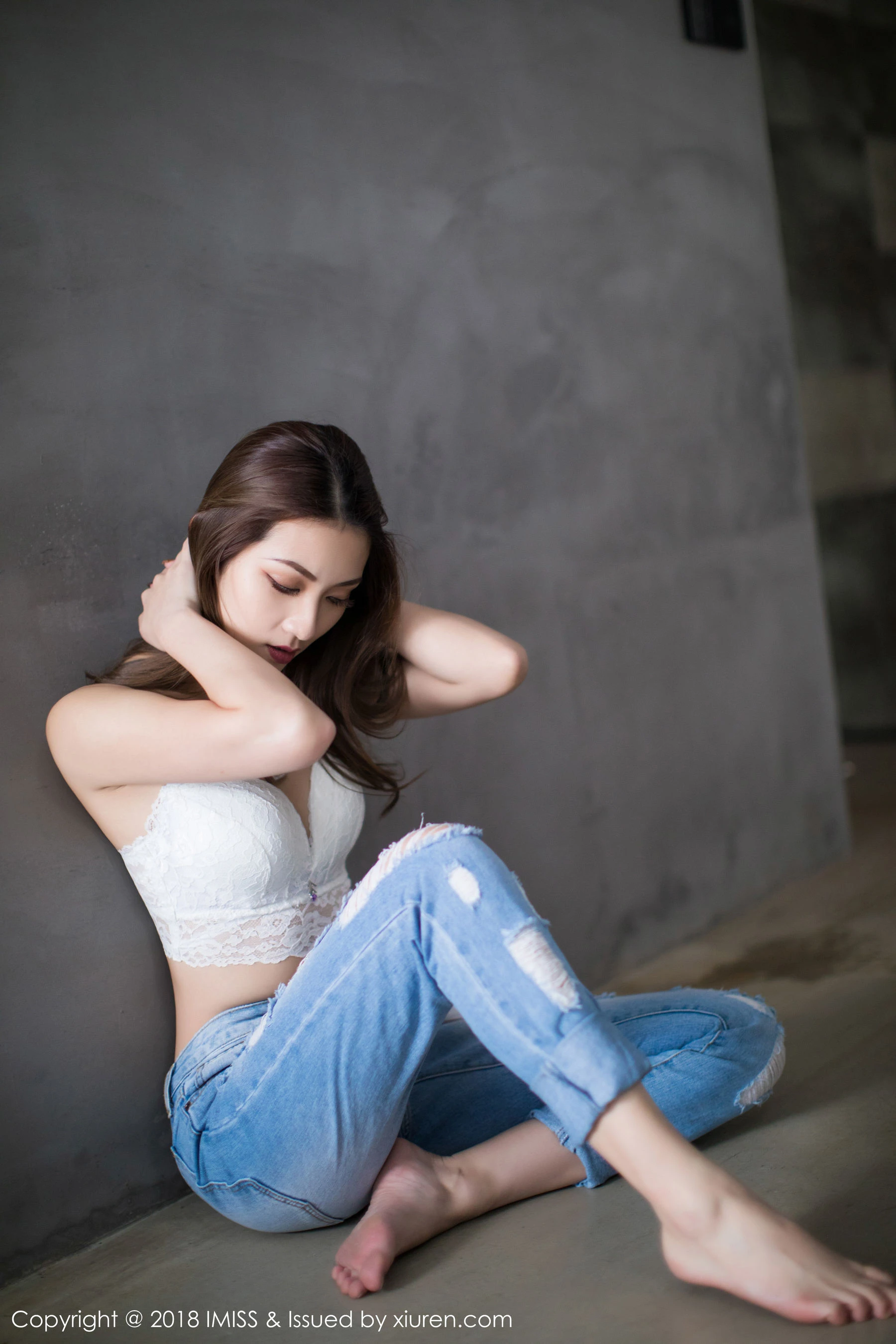 模特Arlie《丹凤双眼似水》 爱蜜社IMiss Vol.250插图1