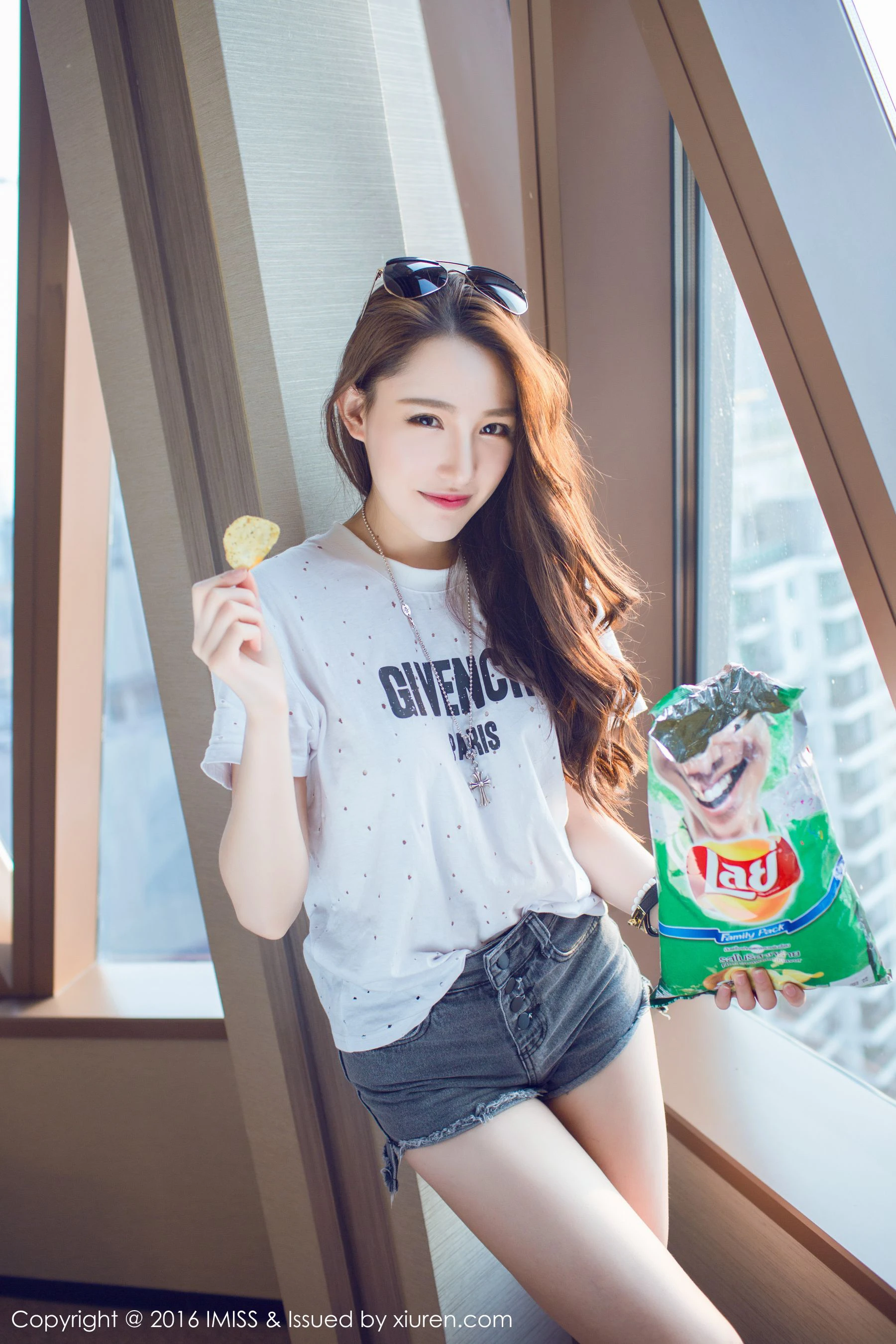 极品长腿美女@刘奕宁Lynn 爱蜜社IMiss Vol.080插图1