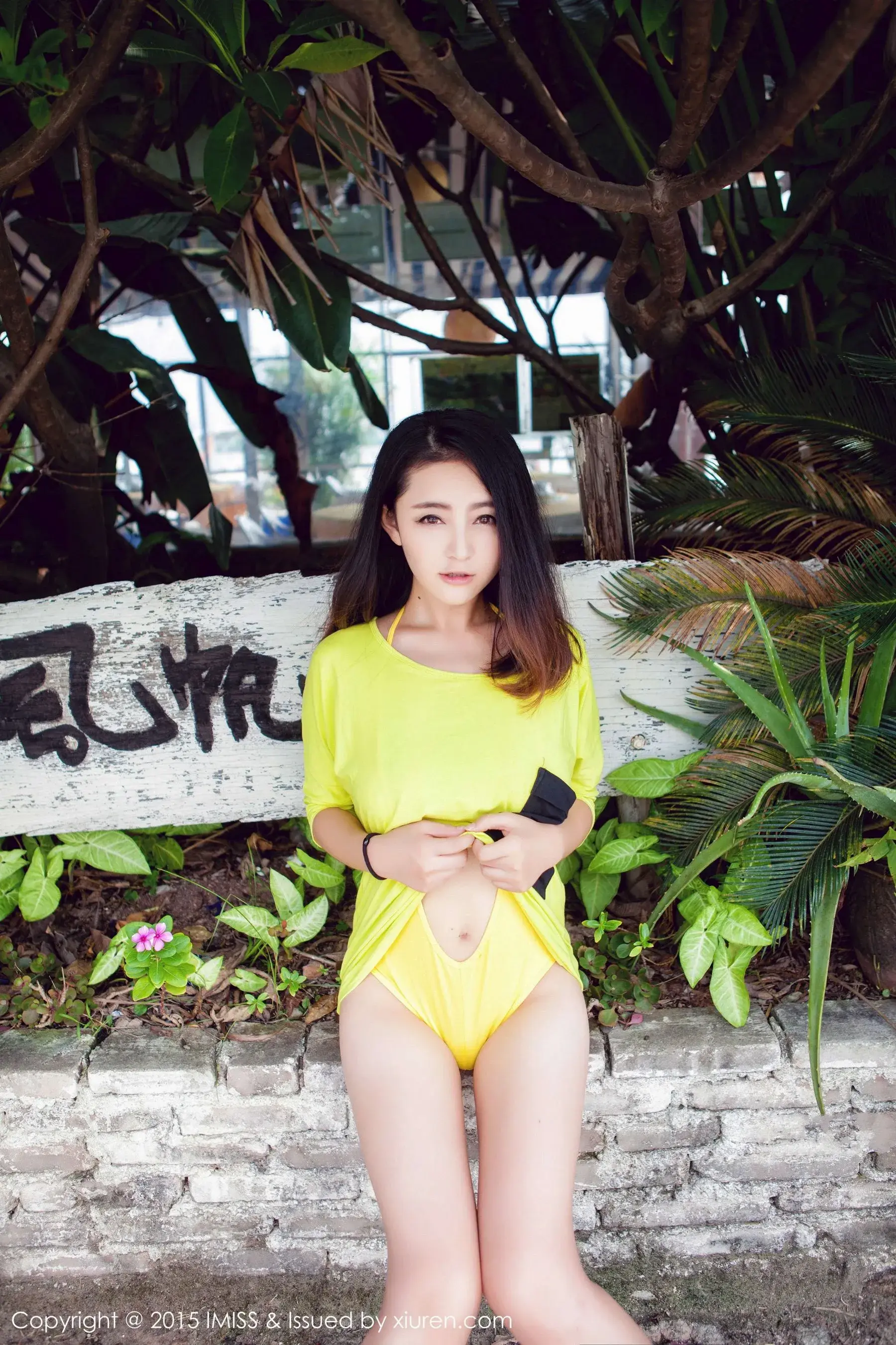 夏茉GIGI《广州外拍》 爱蜜社IMiss Vol.017插图2