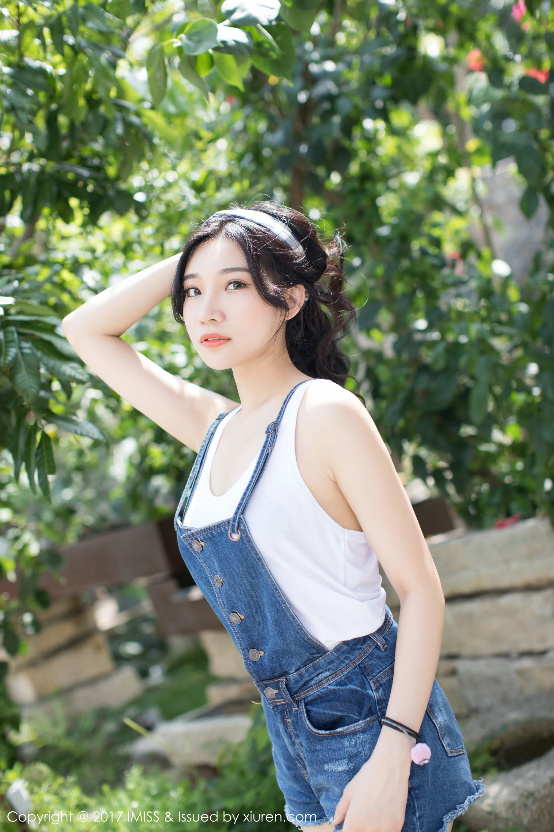 小狐狸Sica《牛仔短裤小清新系列》 爱蜜社 VOL.180插图5