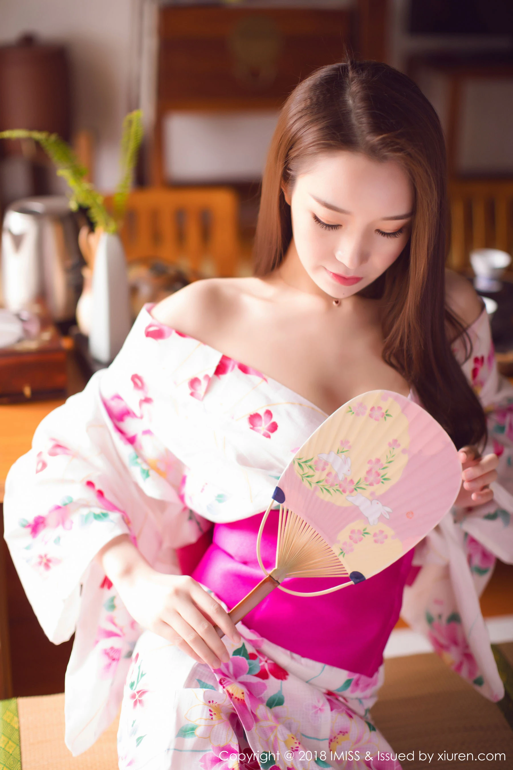 新人模特katrina《首套写真》 爱蜜社IMiss Vol.252插图1