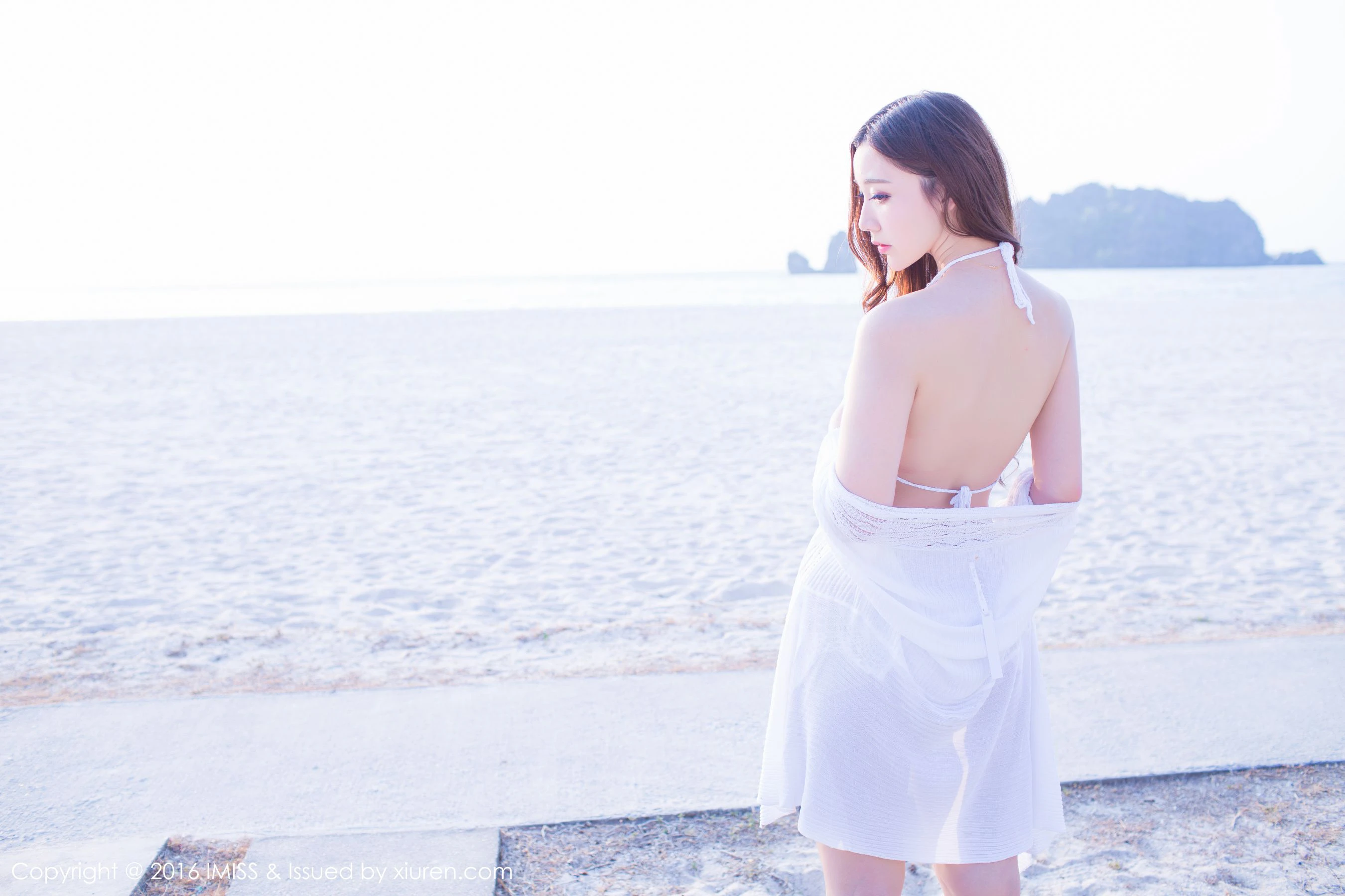 淼淼萌萌哒《极品女神清新泳装系列》 爱蜜社IMiss Vol.084插图3