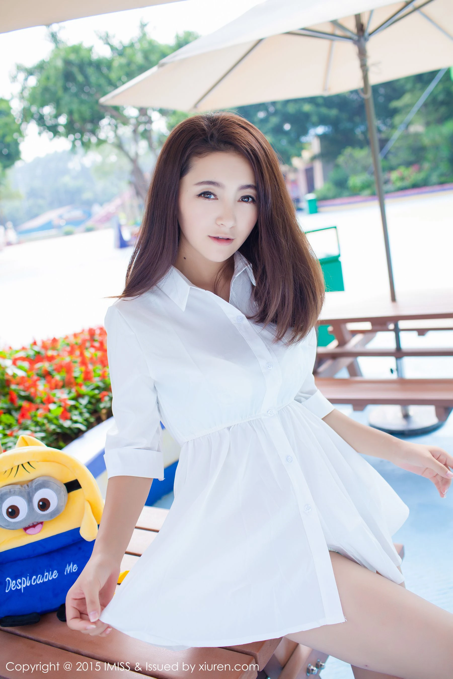 夏茉GIGI《小清新街拍》 爱蜜社IMiss Vol.053插图5