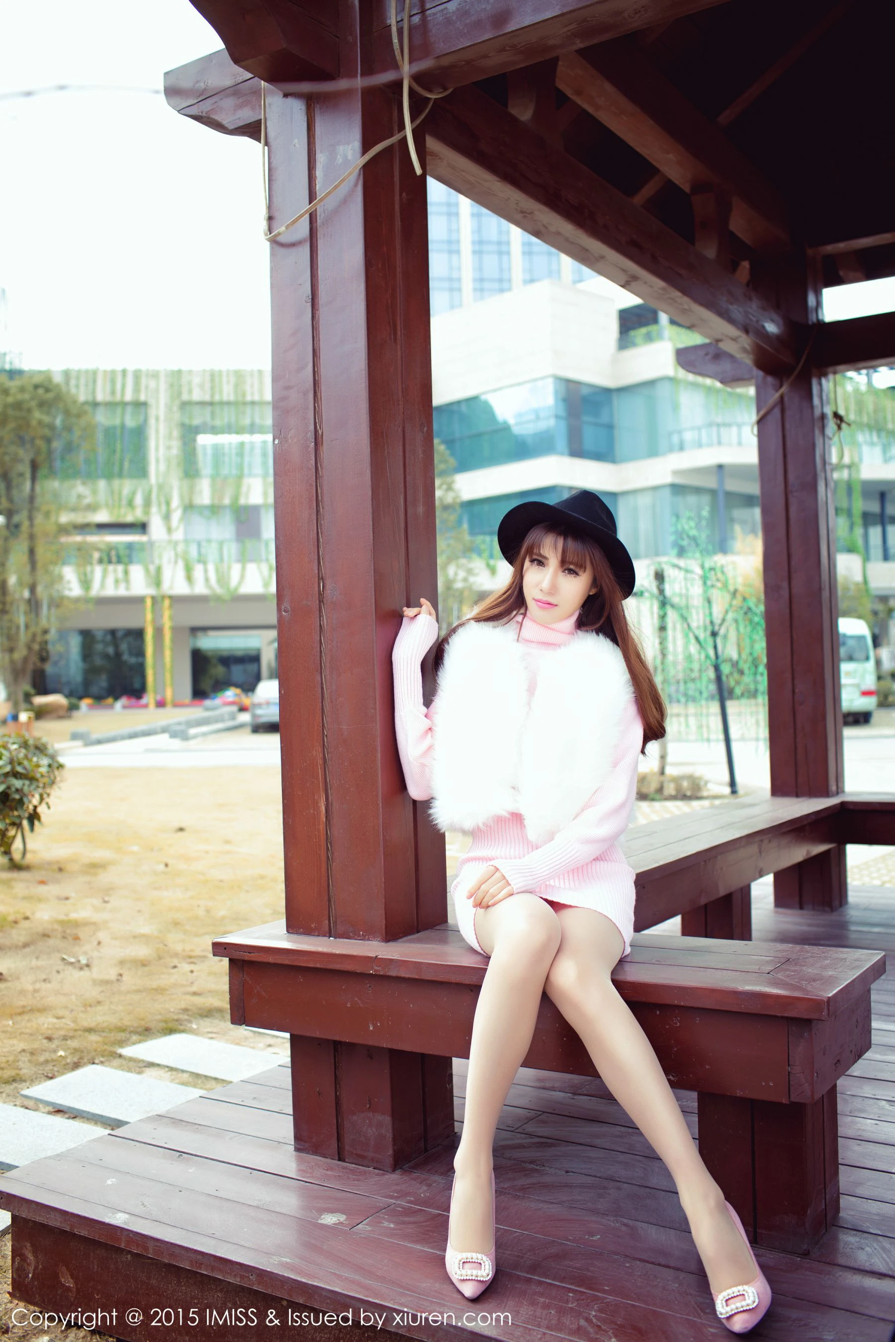 气质美女@Sandy陈天扬 《同程旅拍》 爱蜜社IMiss Vol.011插图2