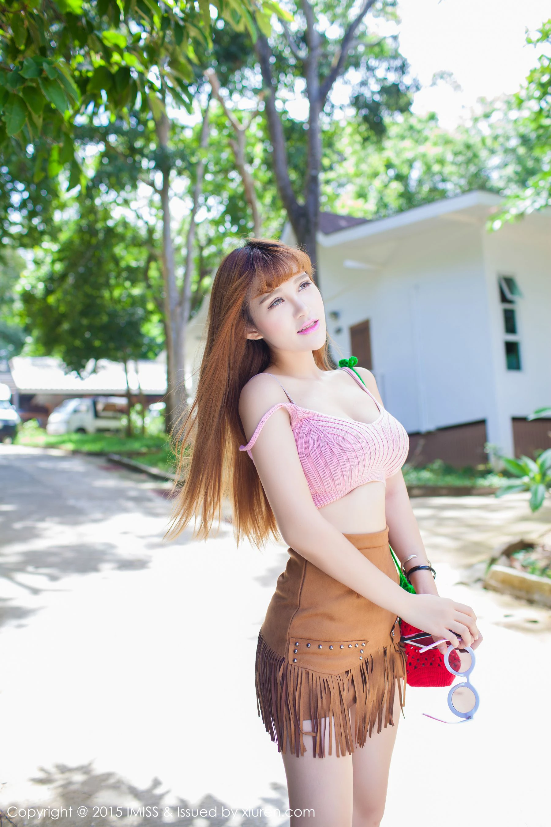 LalaBaby啦啦《傲人胸围+修长美腿》 爱蜜社IMiss Vol.044插图6