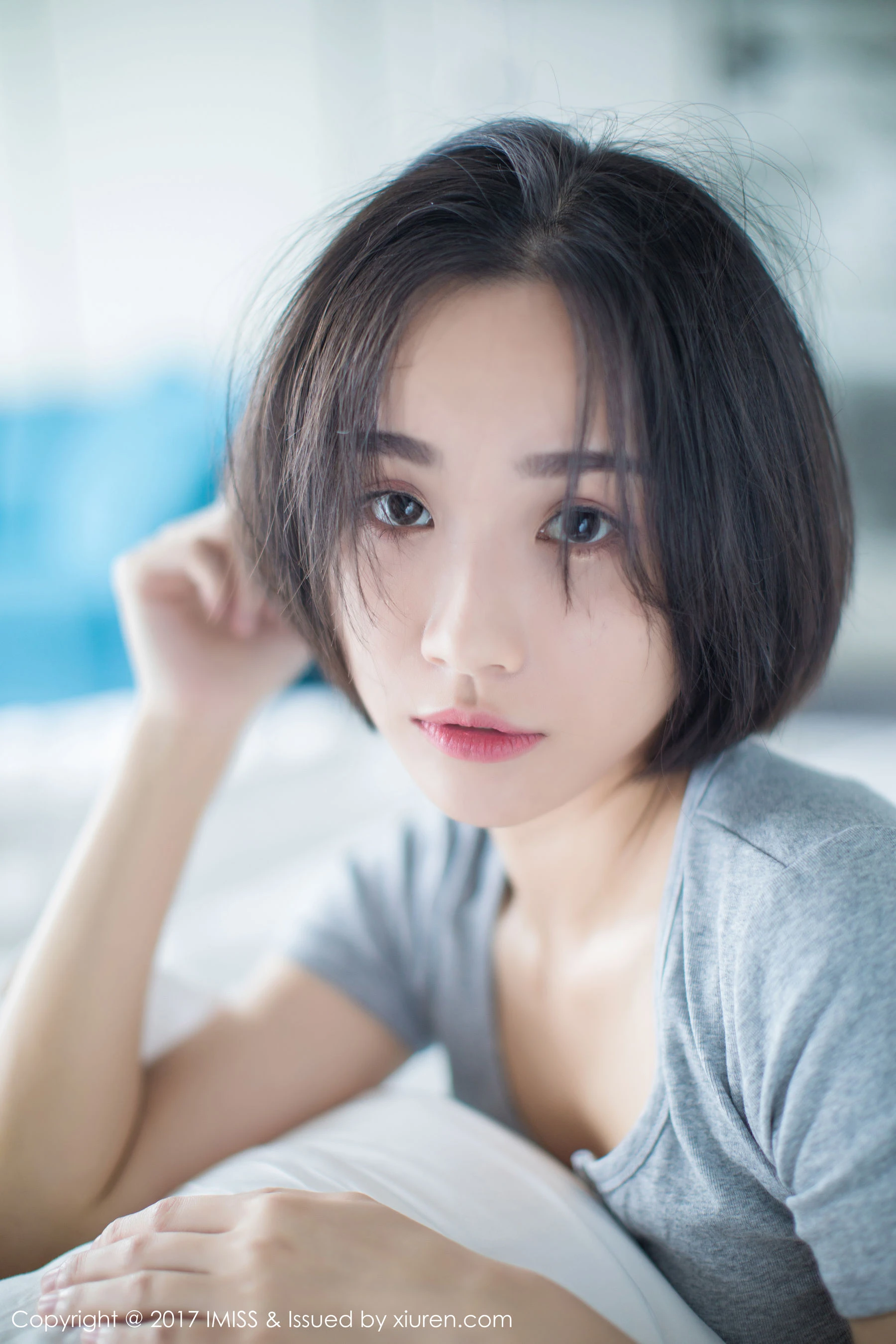 莉雅Livia《日系短发女神》 爱蜜社 VOL.178插图7