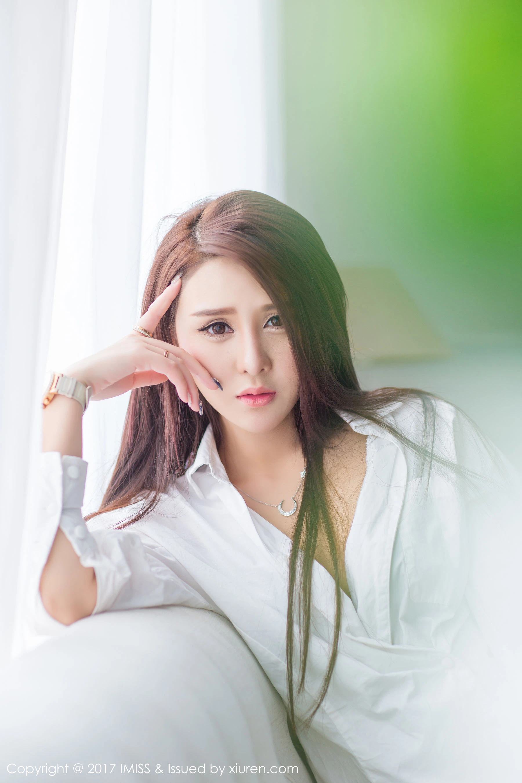 娜大少爷《天生丽质型女神》 爱蜜社 Vol.148插图6