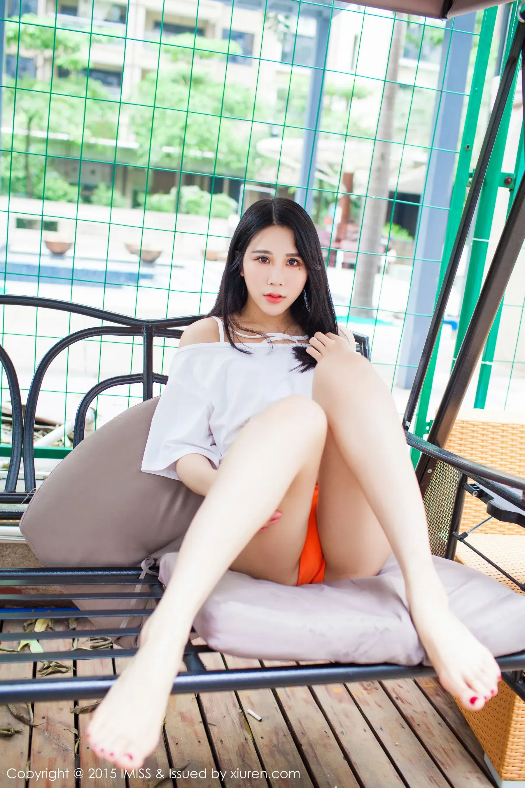 林恩芝alu《清新外拍》 爱蜜社IMiss Vol.048插图7