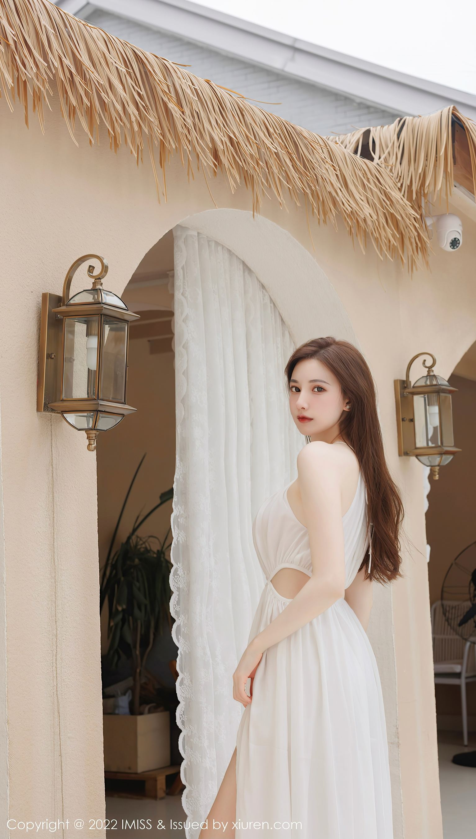 爱蜜社 VOL.706 Lynn刘奕宁 长裙美腿插图2