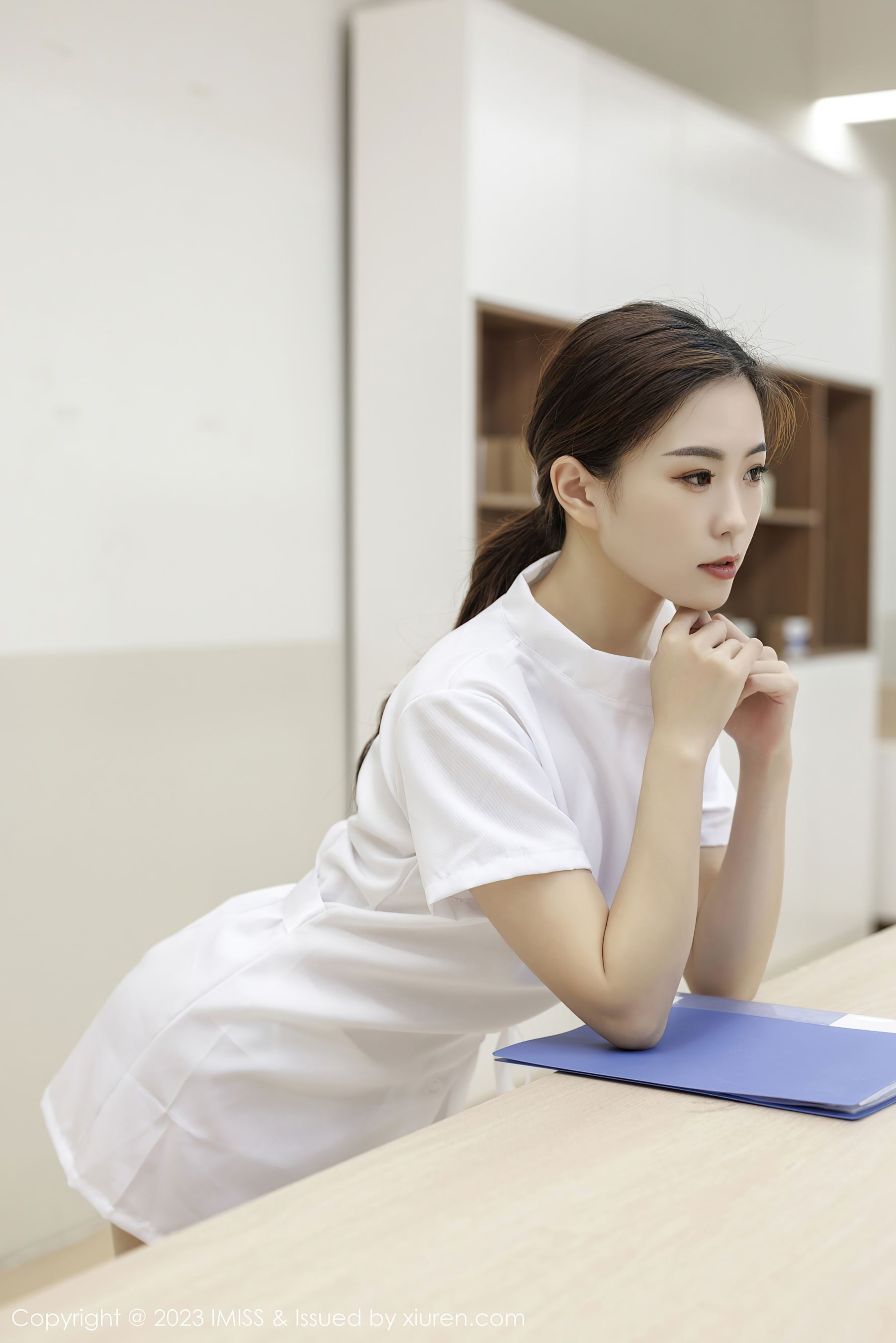 爱蜜社 VOL.726 杨紫嫣candy 护士服美腿插图6