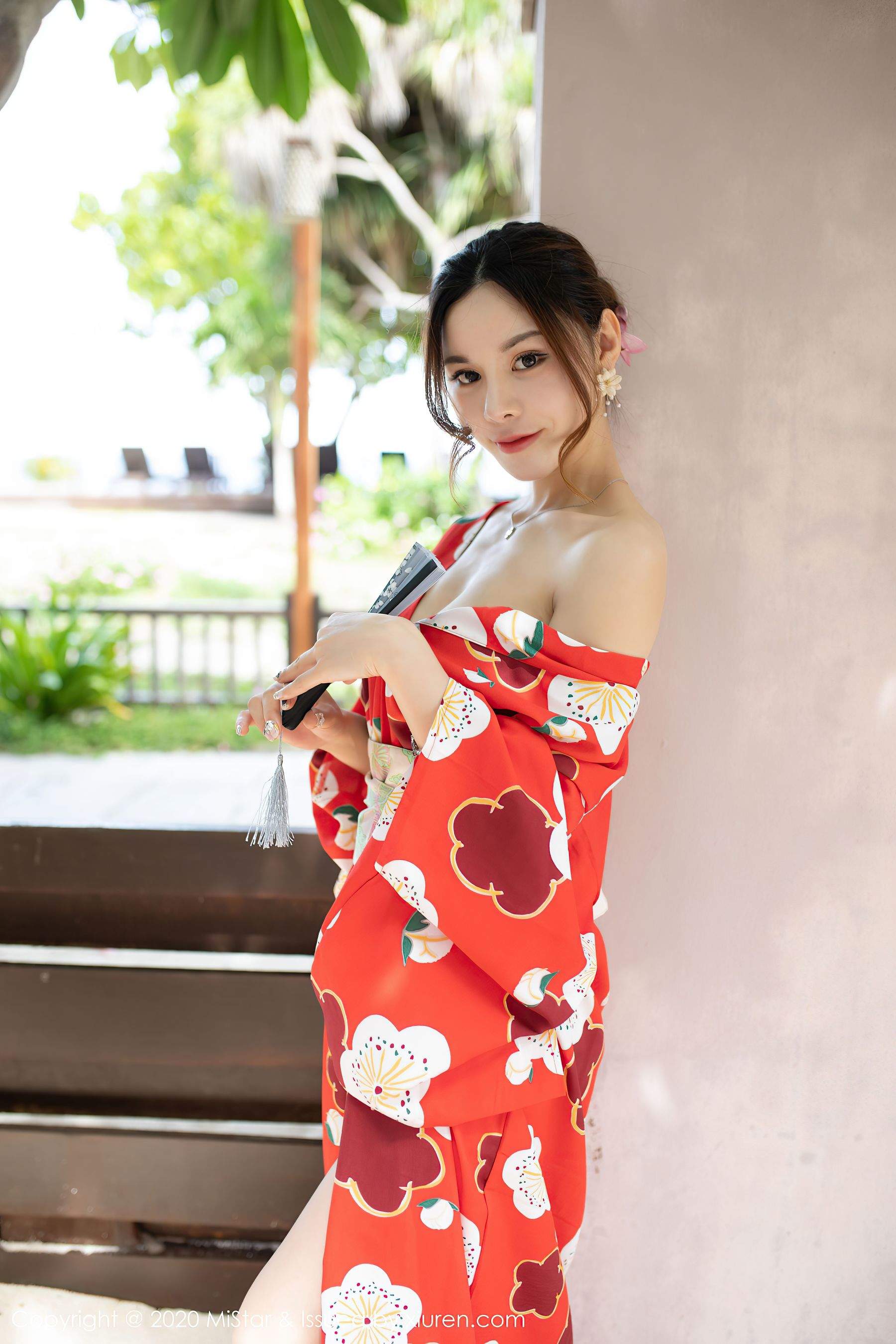 魅妍社 VOL.326 沈佳熹 &鲜艳的和服插图3