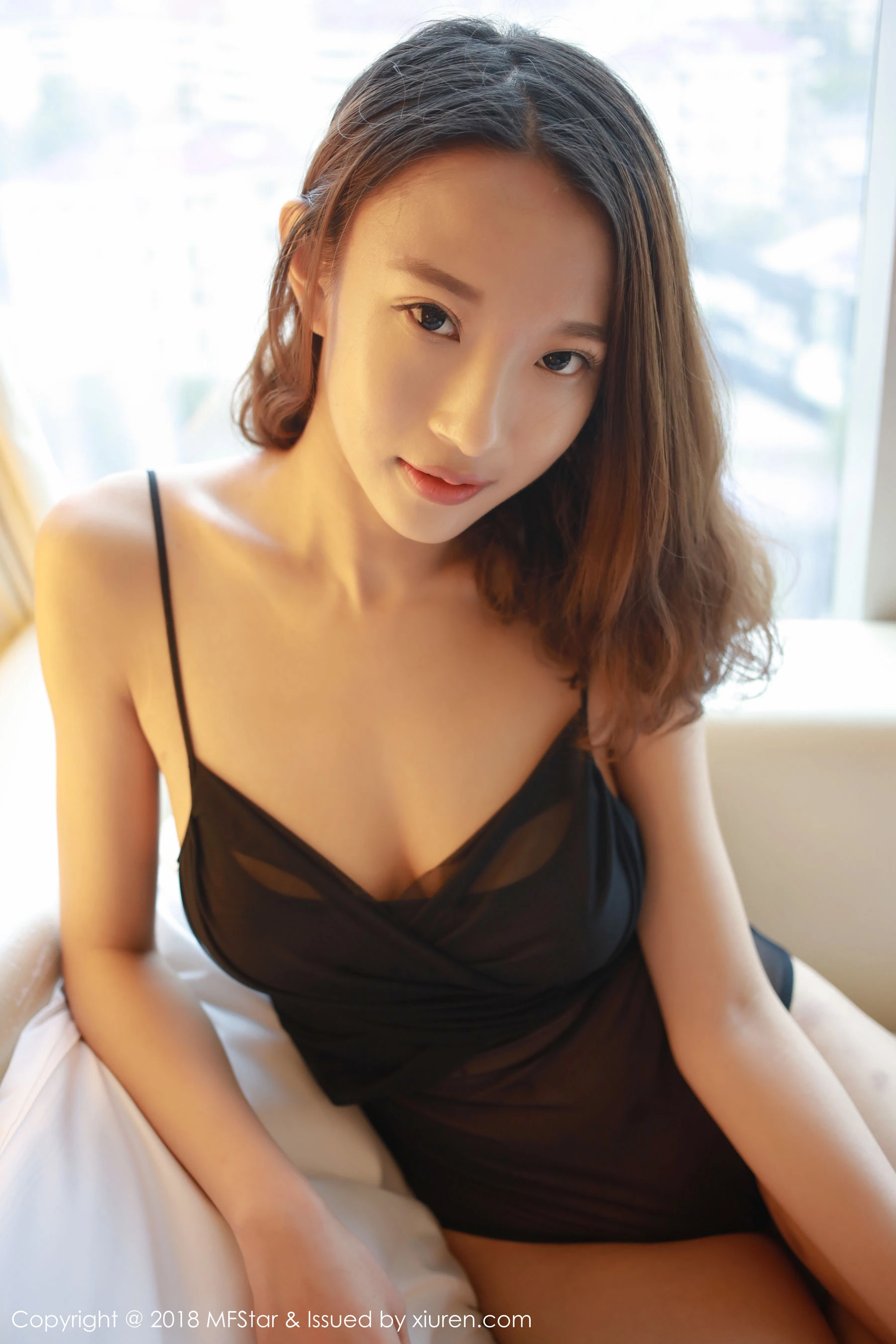 模特@栗子Riz《3套性感服饰》 模范学院 Vol.117插图4