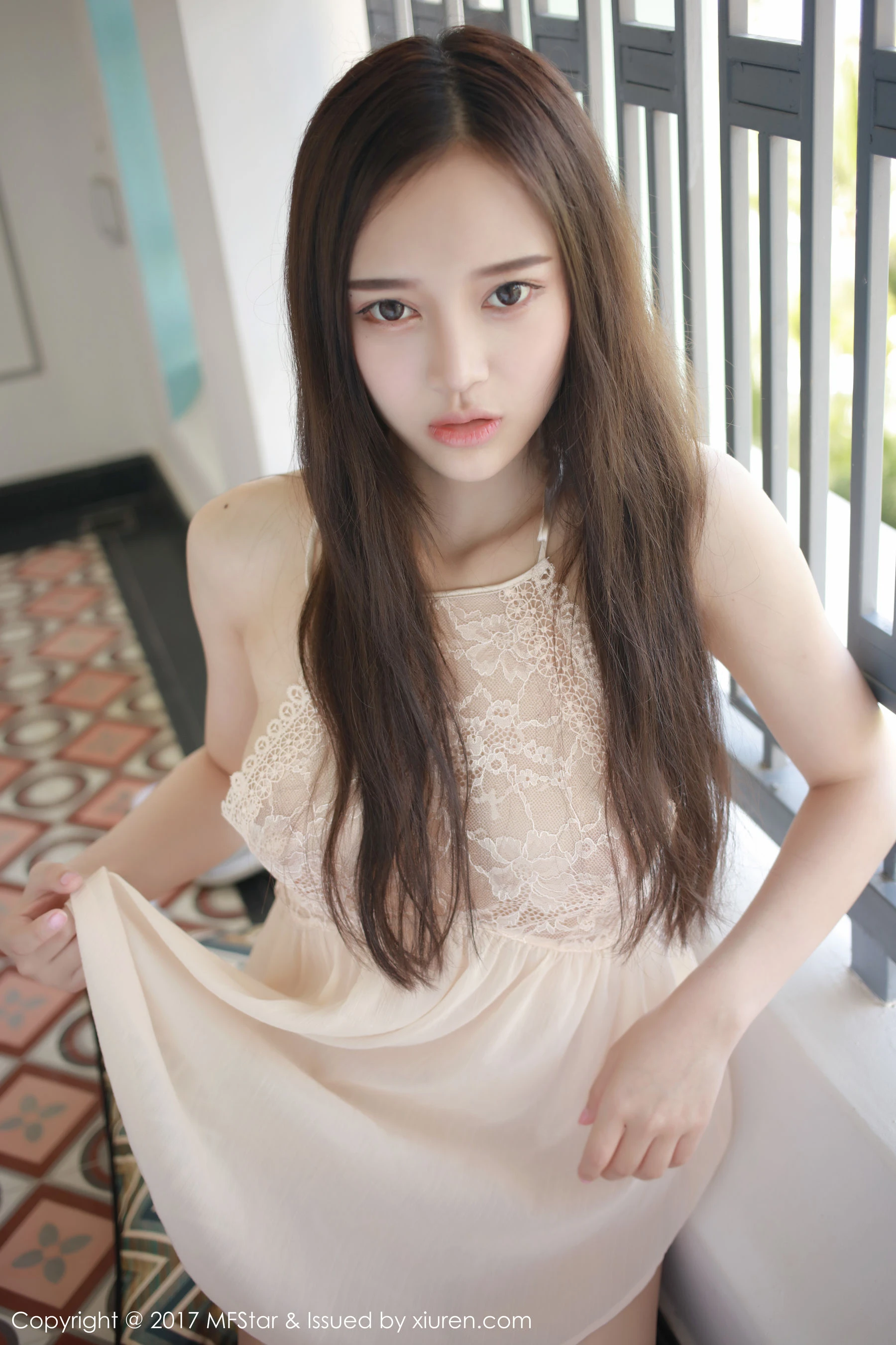 唐琪儿il《蕾丝服饰装扮下的美人》 模范学院 VOL.101插图6