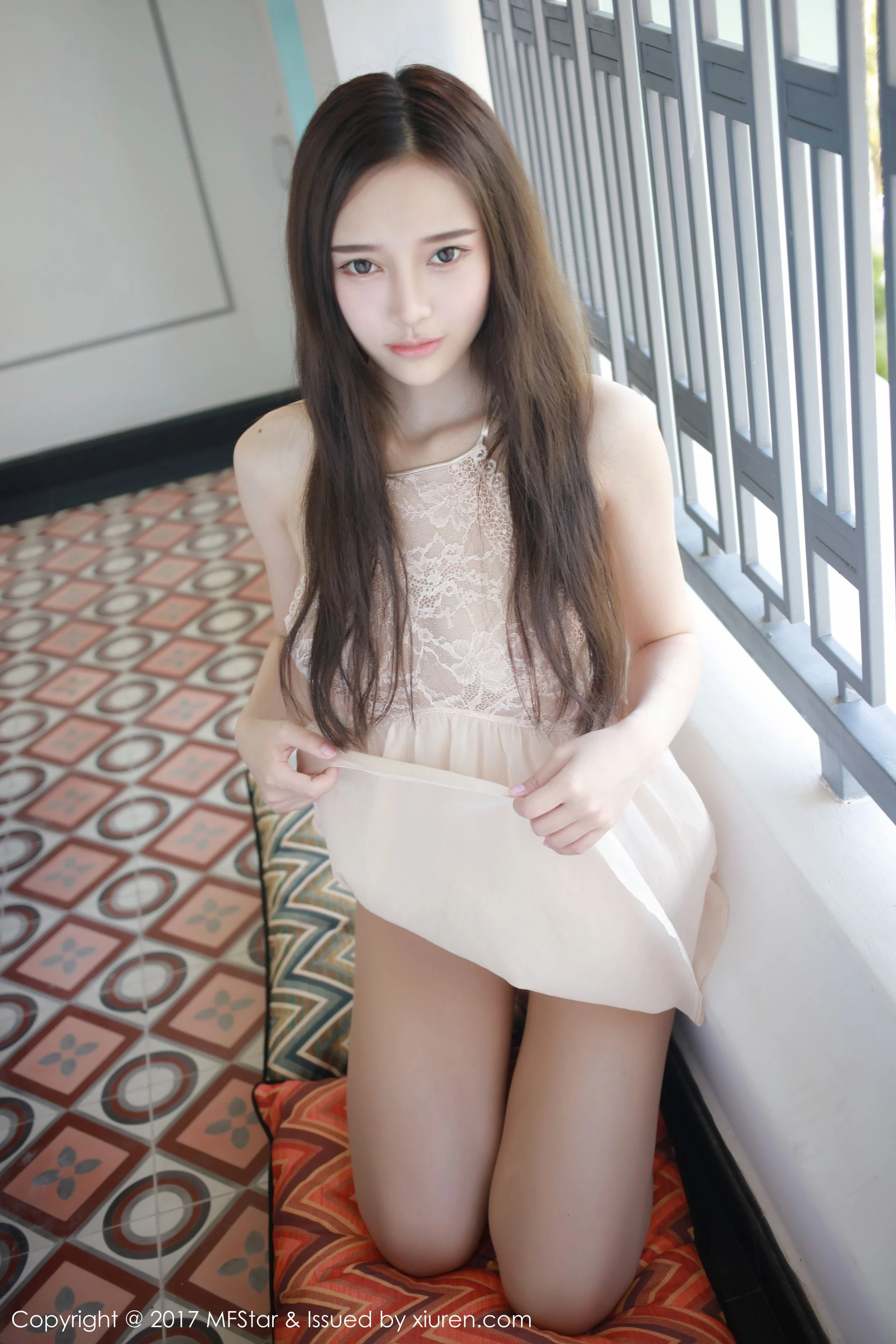 唐琪儿il《蕾丝服饰装扮下的美人》 模范学院 VOL.101插图5