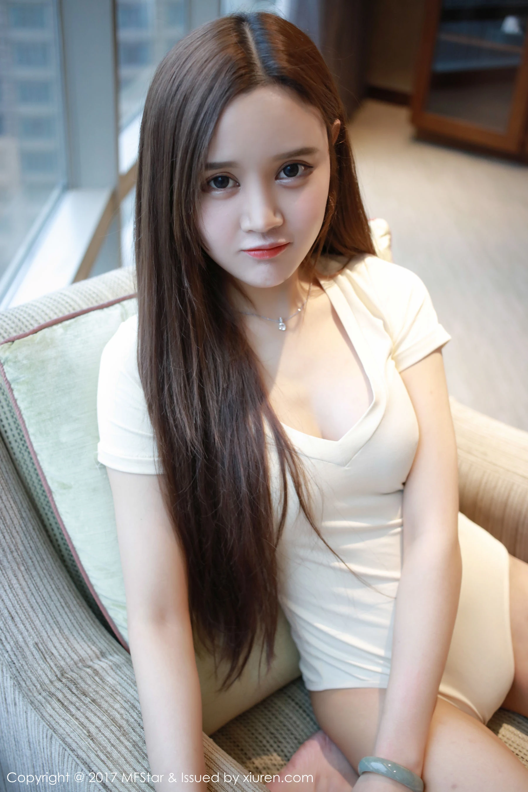 姗姗《性感连体装+白衬衫》 模范学院 Vol.108插图5