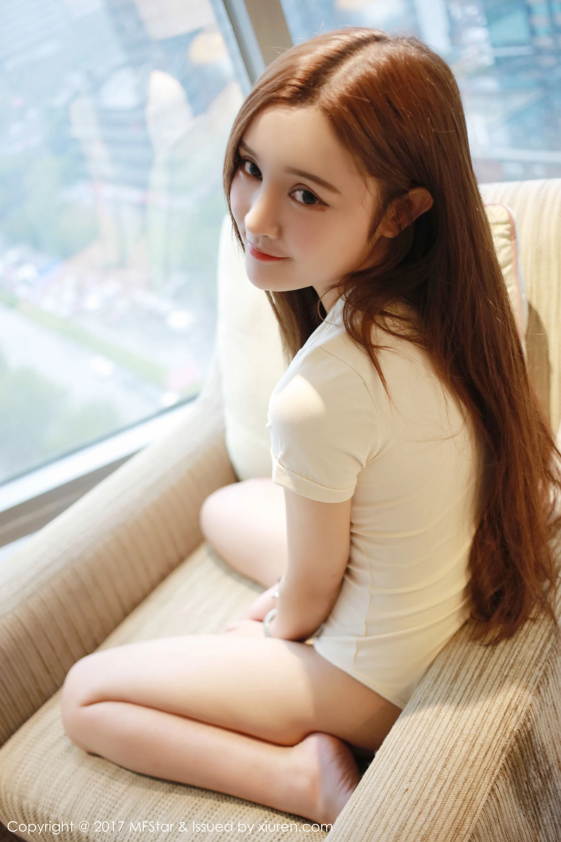 姗姗《性感连体装+白衬衫》 模范学院 Vol.108插图7