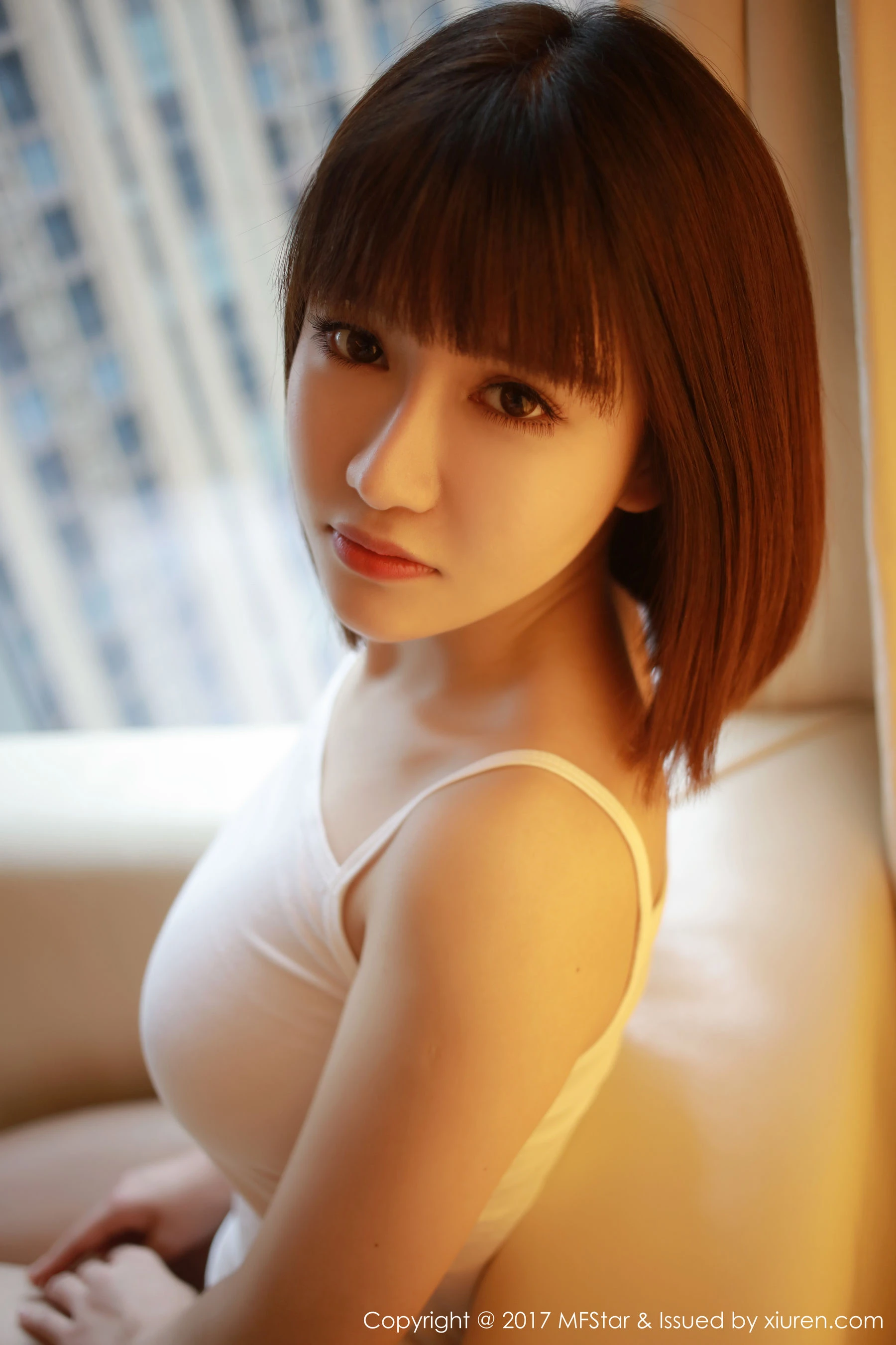 K8傲娇萌萌Vivian《诱人的小背心》 模范学院 VOL.102插图3