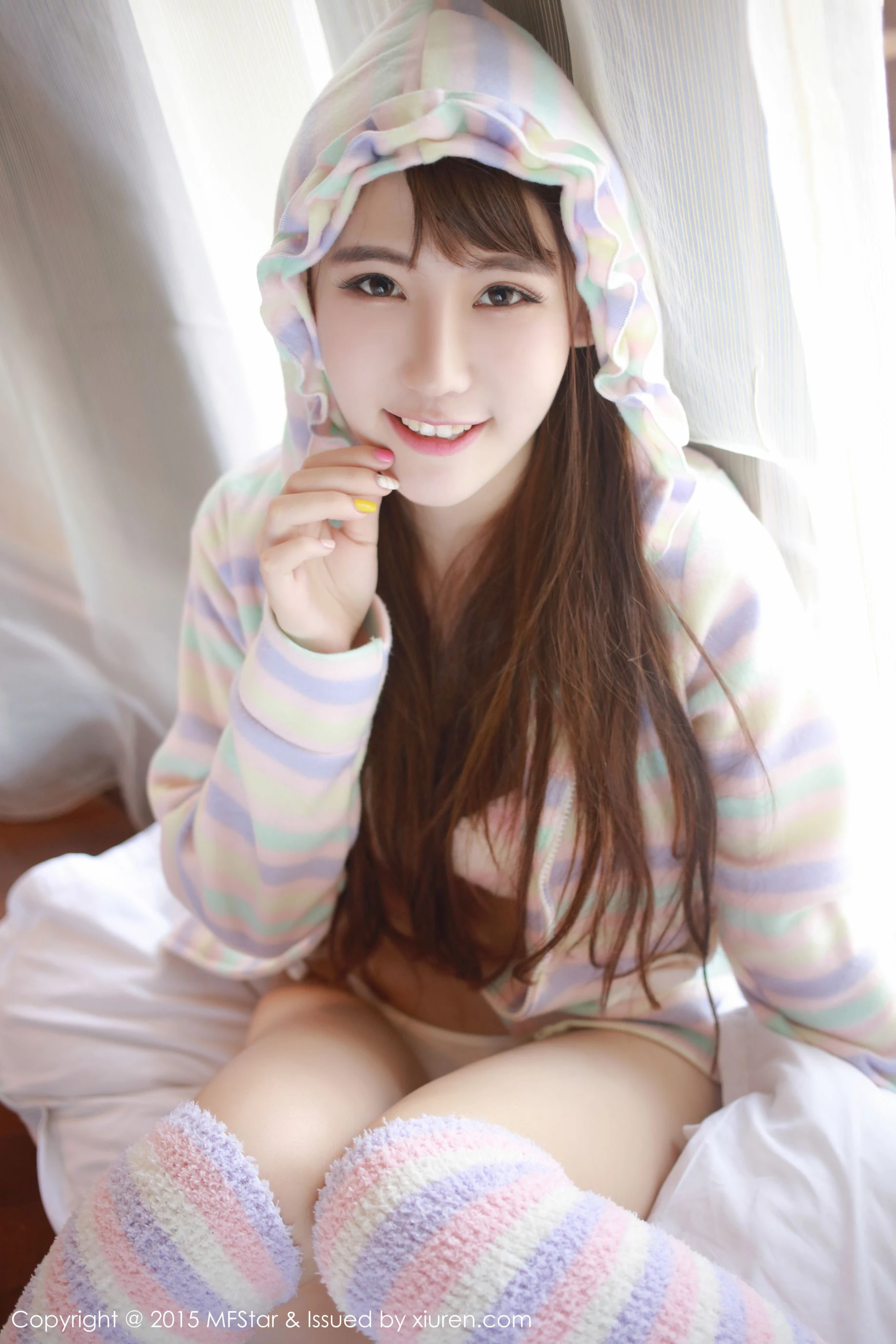 熊吖BOBO《龙目岛旅拍》3套性感内衣 模范学院 Vol.027插图1