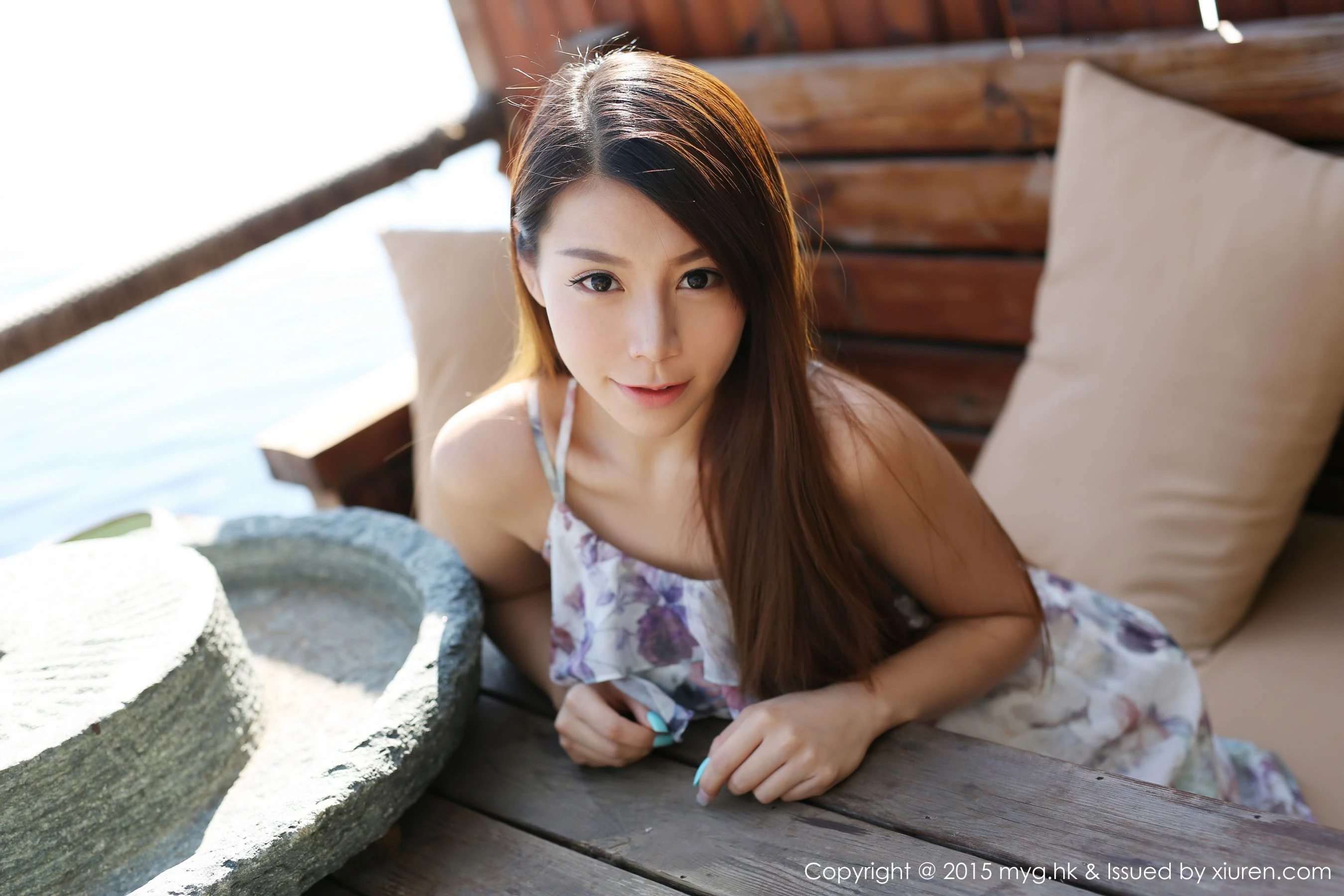 Vetiver嘉宝贝儿《小清新唯美长裙+牛仔装》 美媛馆 Vol.106插图1