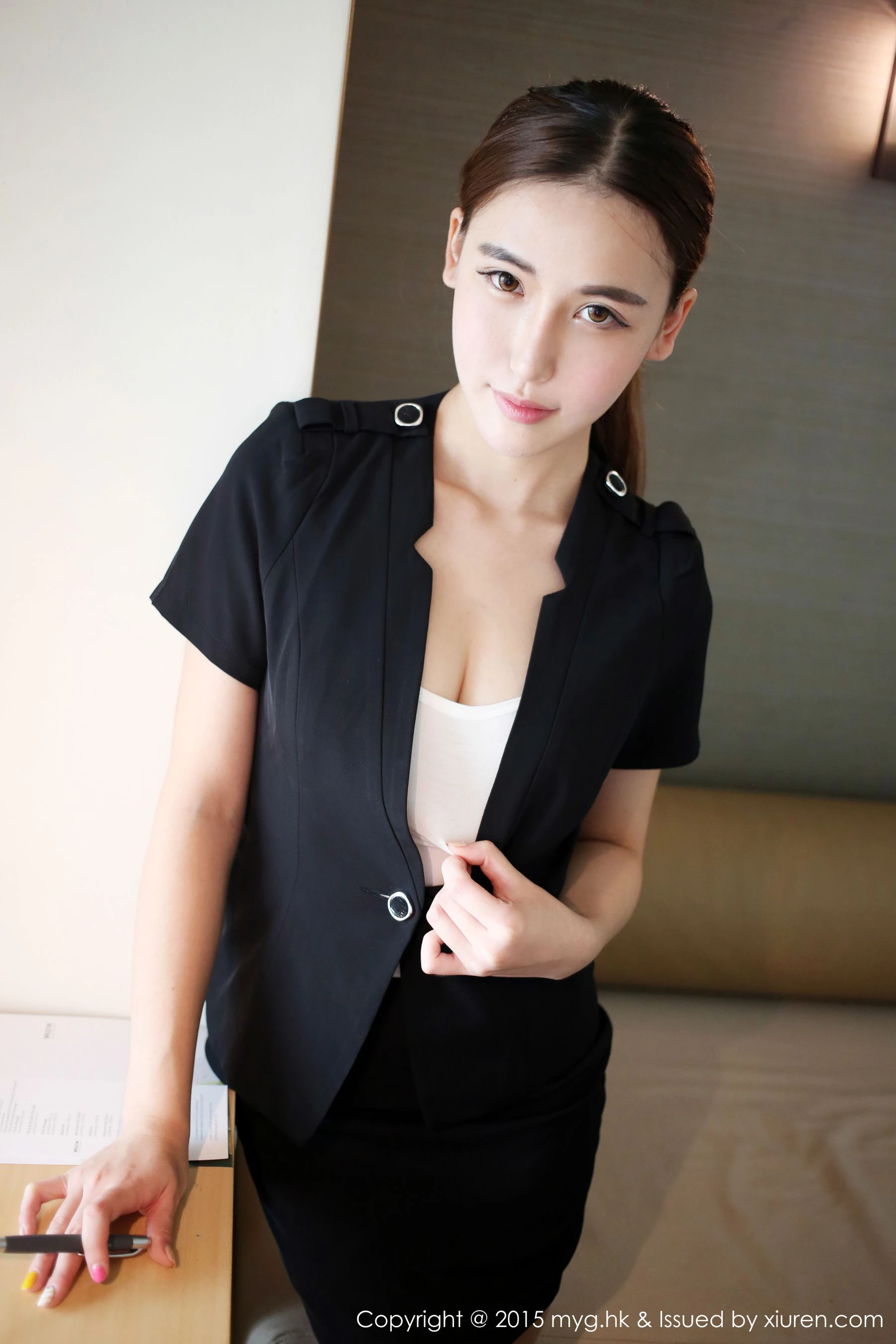 熊吖BOBO《老师制服诱惑》 美媛馆 Vol.161插图6