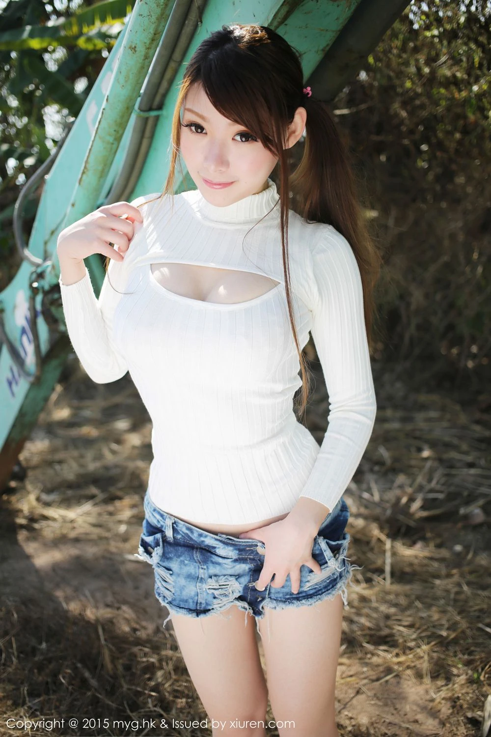 MARA醬《泰国旅拍Pai县》热裤妹子+蕾丝泳装 美媛馆 Vol.097插图5