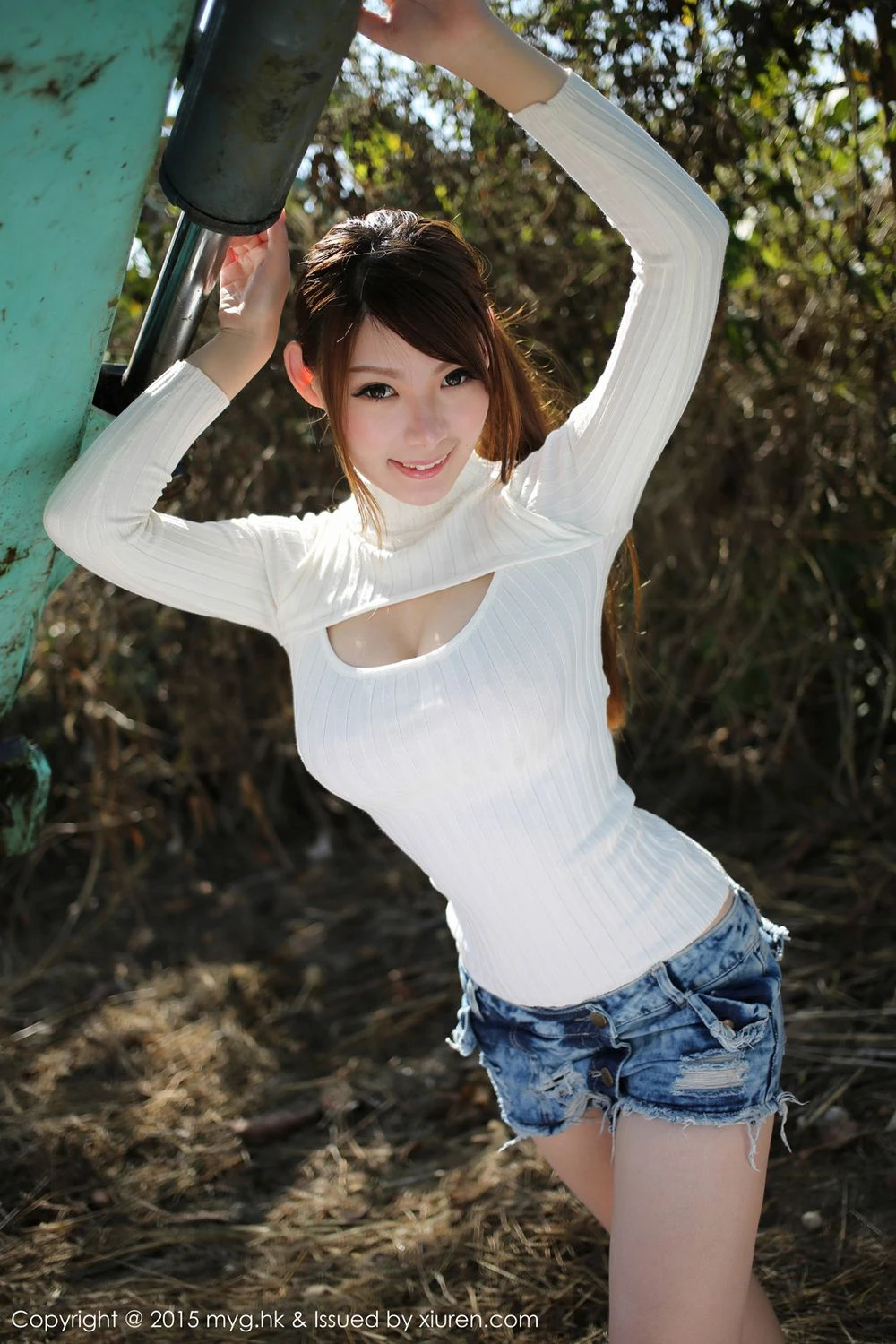 MARA醬《泰国旅拍Pai县》热裤妹子+蕾丝泳装 美媛馆 Vol.097插图7