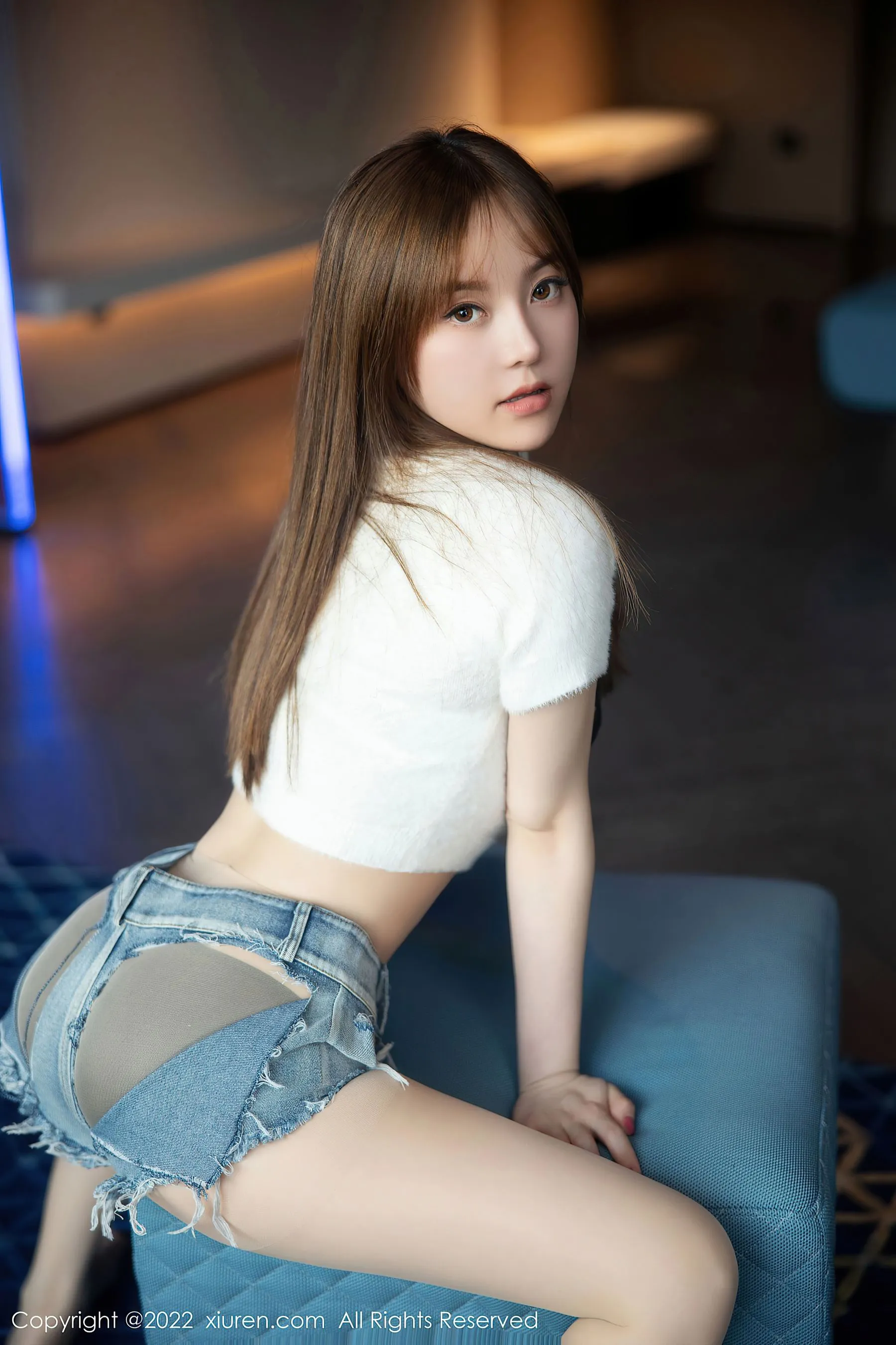  秀人网 No.6035 豆瓣酱 牛仔裤美臀第11张