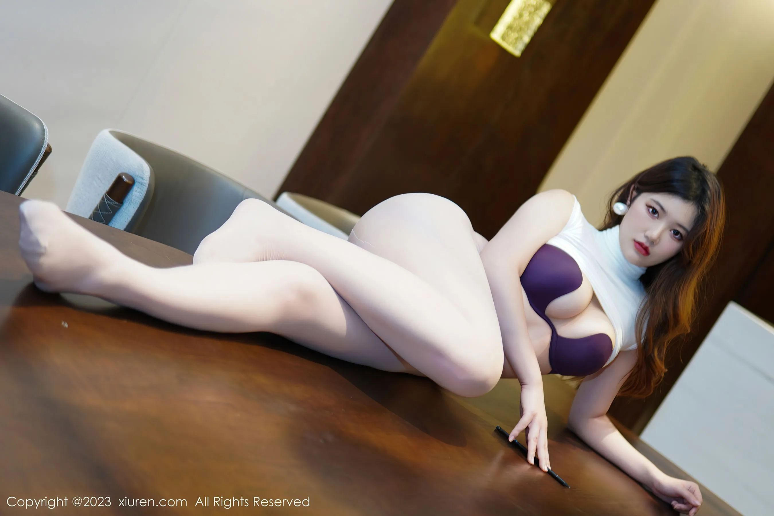 秀人网 No.6102 奈奈子 牛仔裤美腿第8张