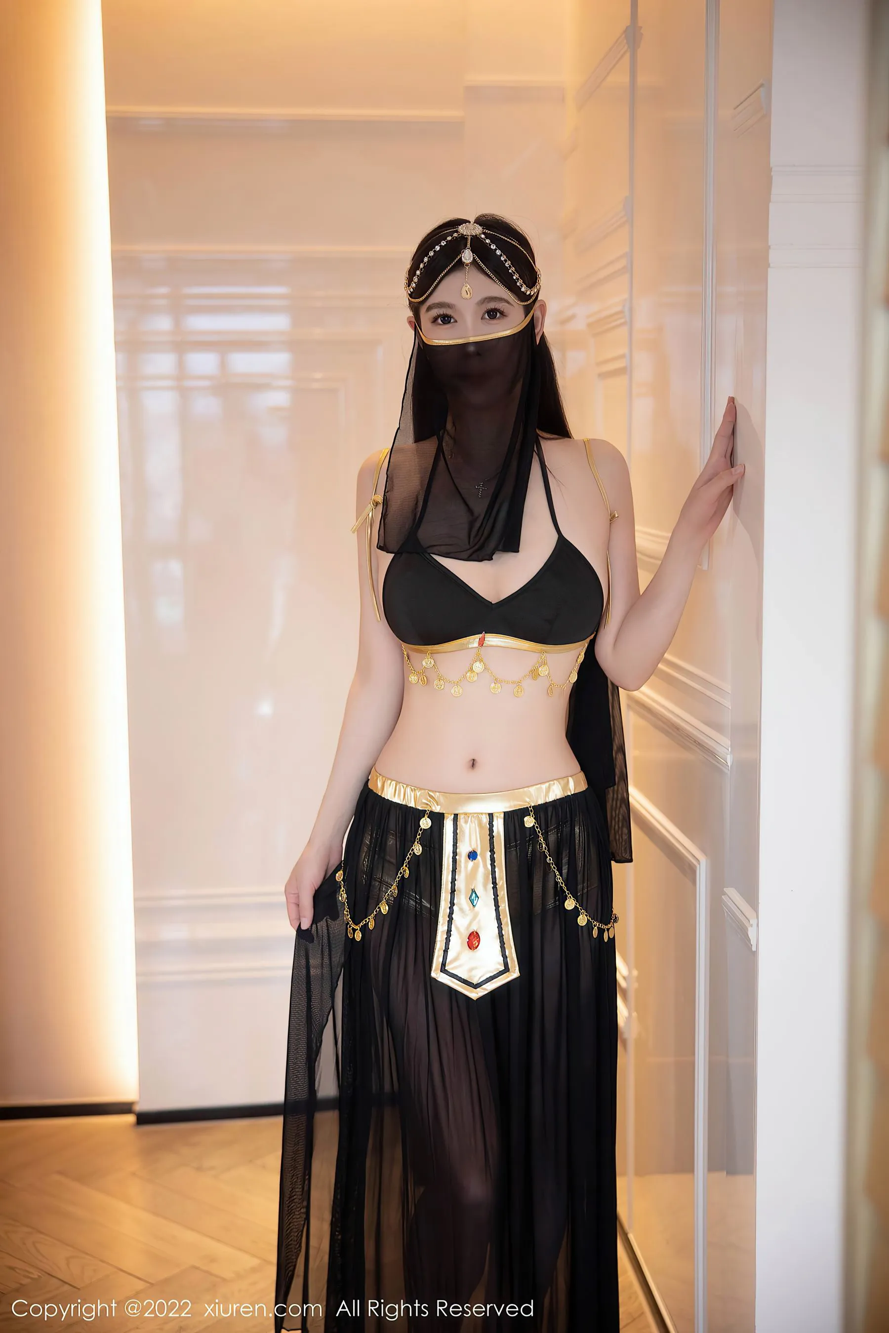  秀人网 No.5849 李雅柔182CM 西域风情第1张