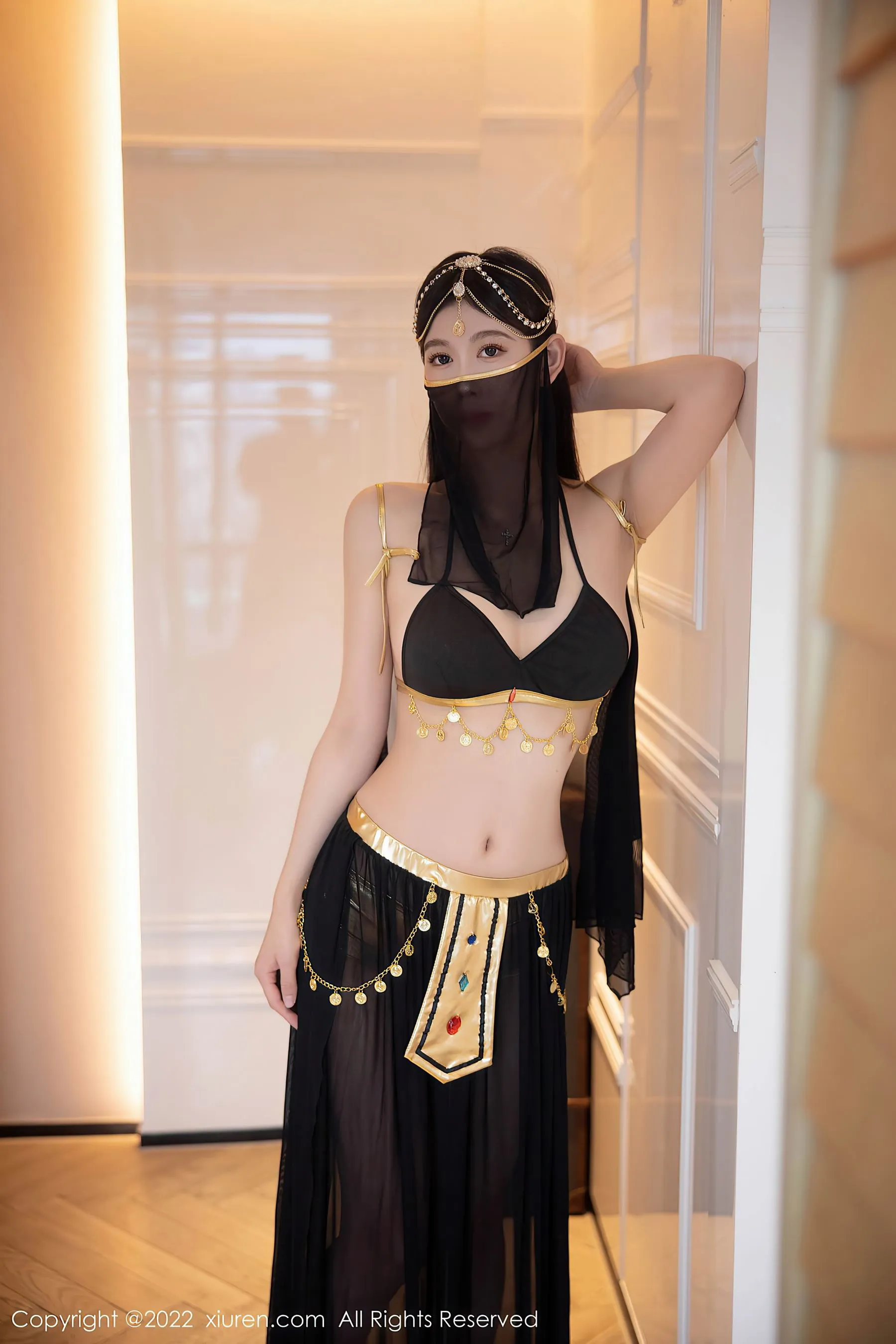  秀人网 No.5849 李雅柔182CM 西域风情第2张