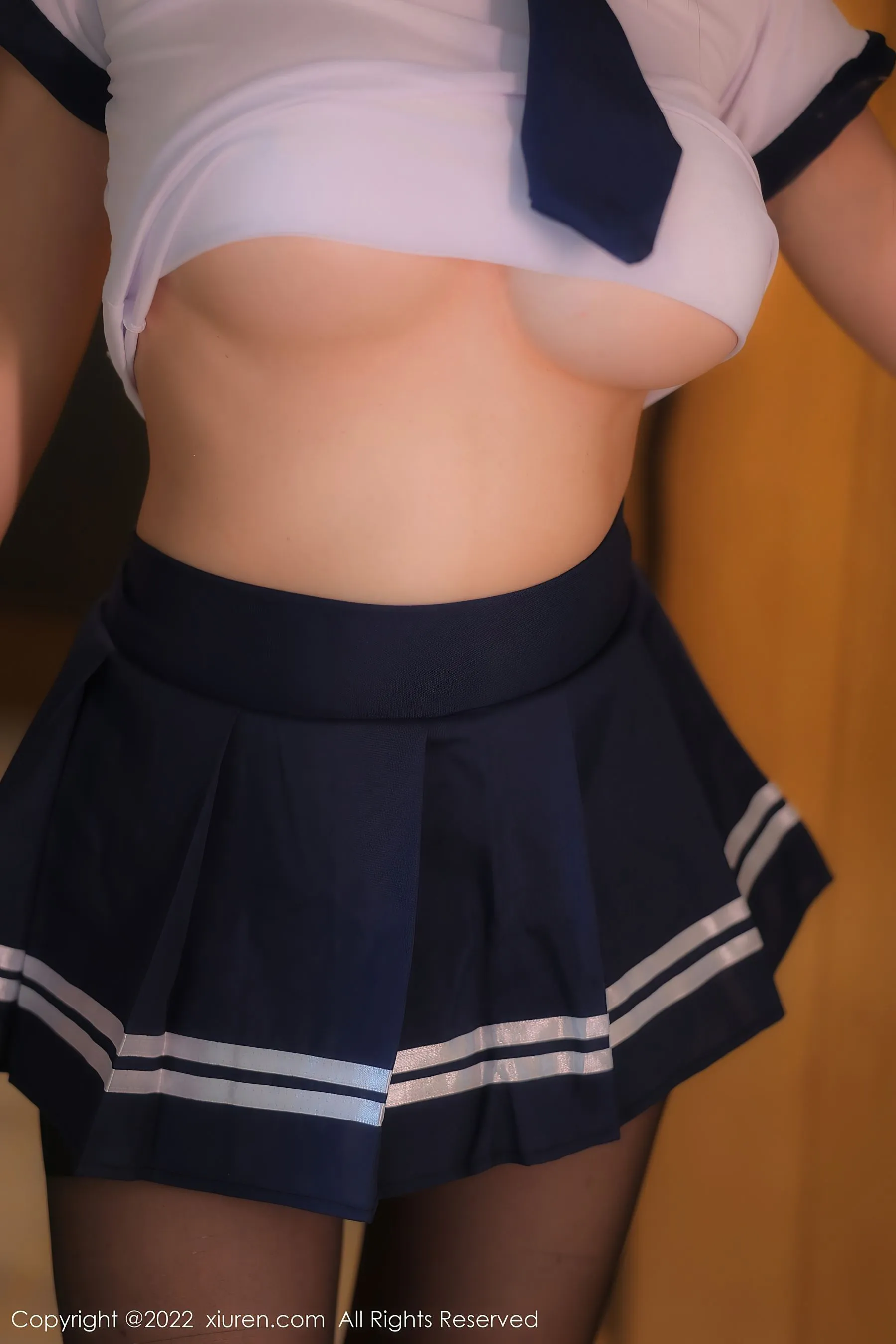 秀人网 No.5925 夏沫沫tifa 制服黑丝第6张
