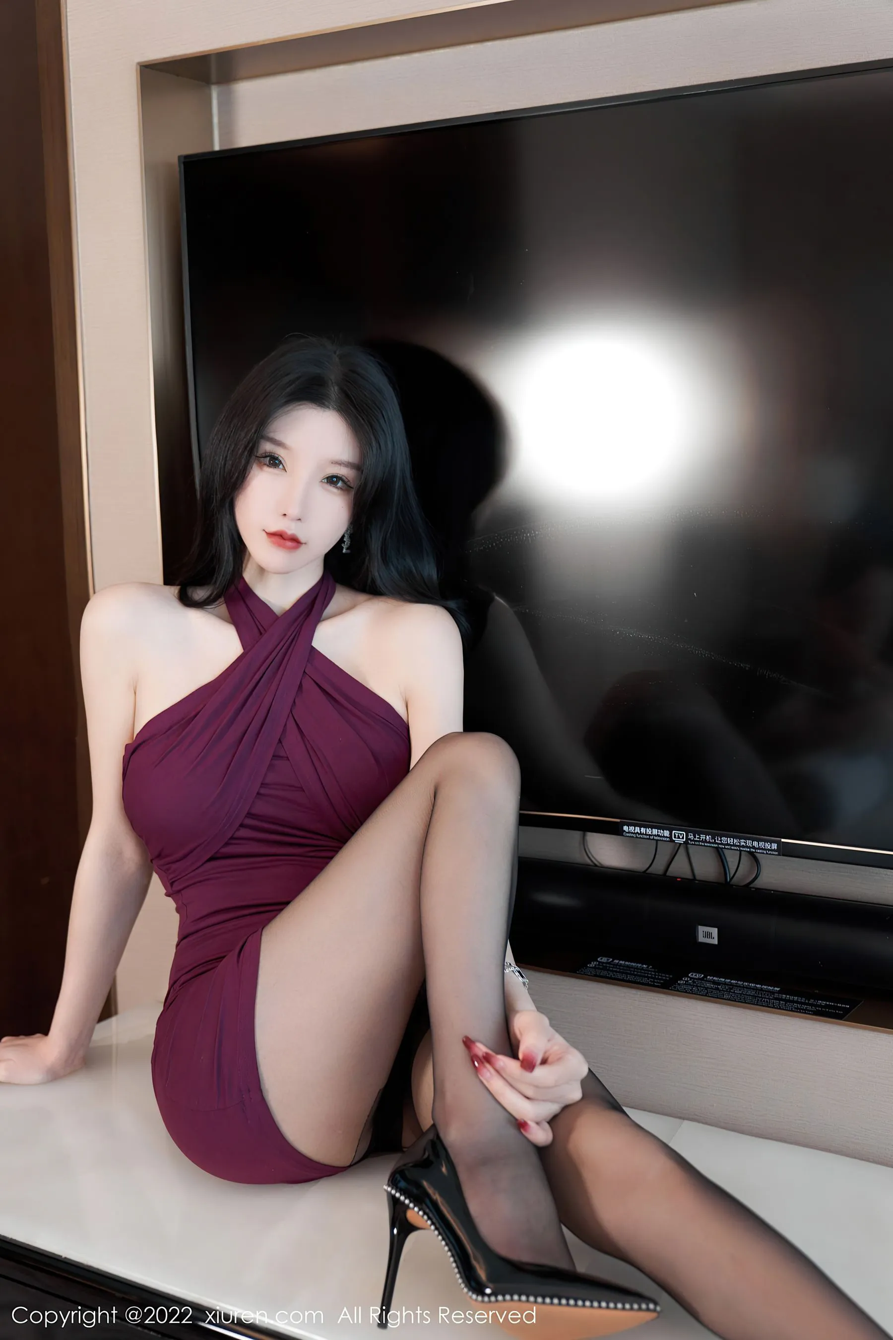  秀人网 No.5980 周于希Sally 黑丝美腿第19张