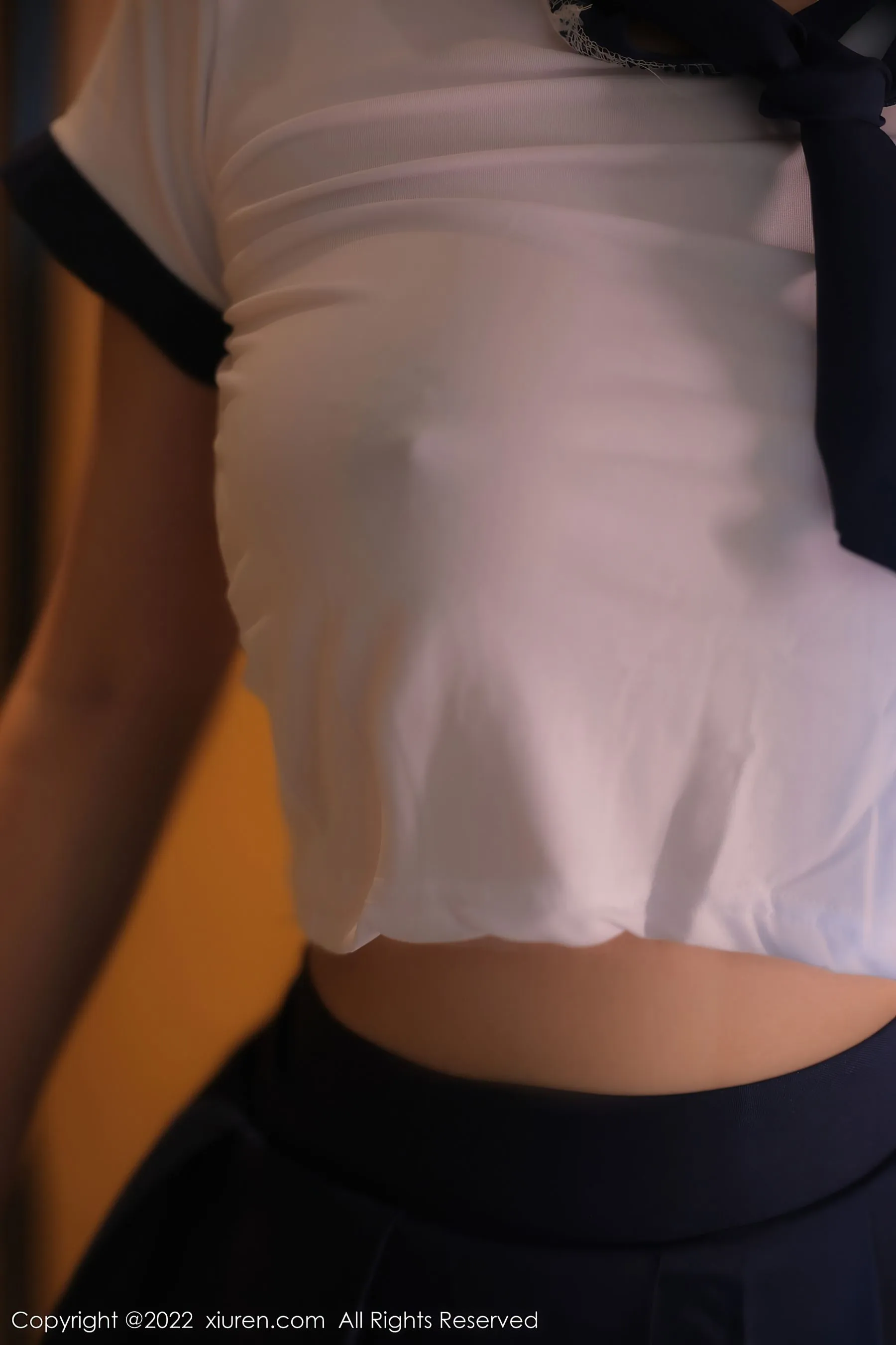 秀人网 No.5925 夏沫沫tifa 制服黑丝第6张