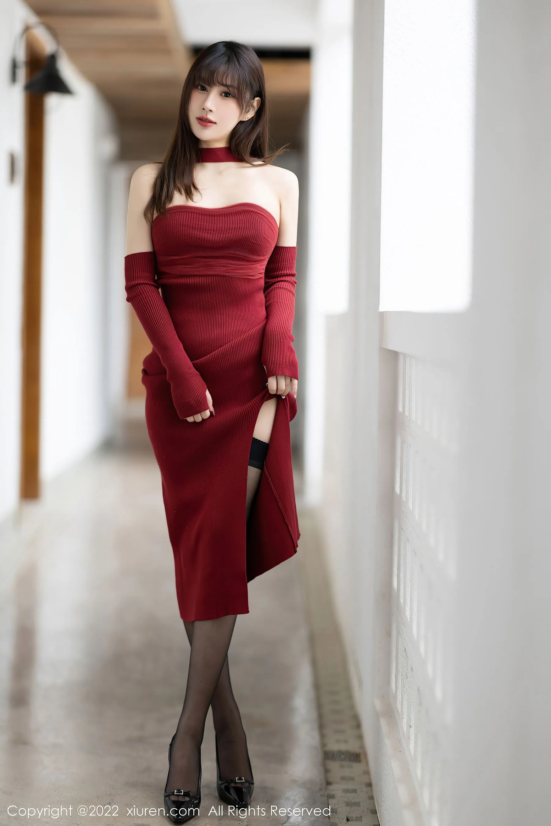 秀人网 No.6027 张欣欣 黑丝美腿第20张