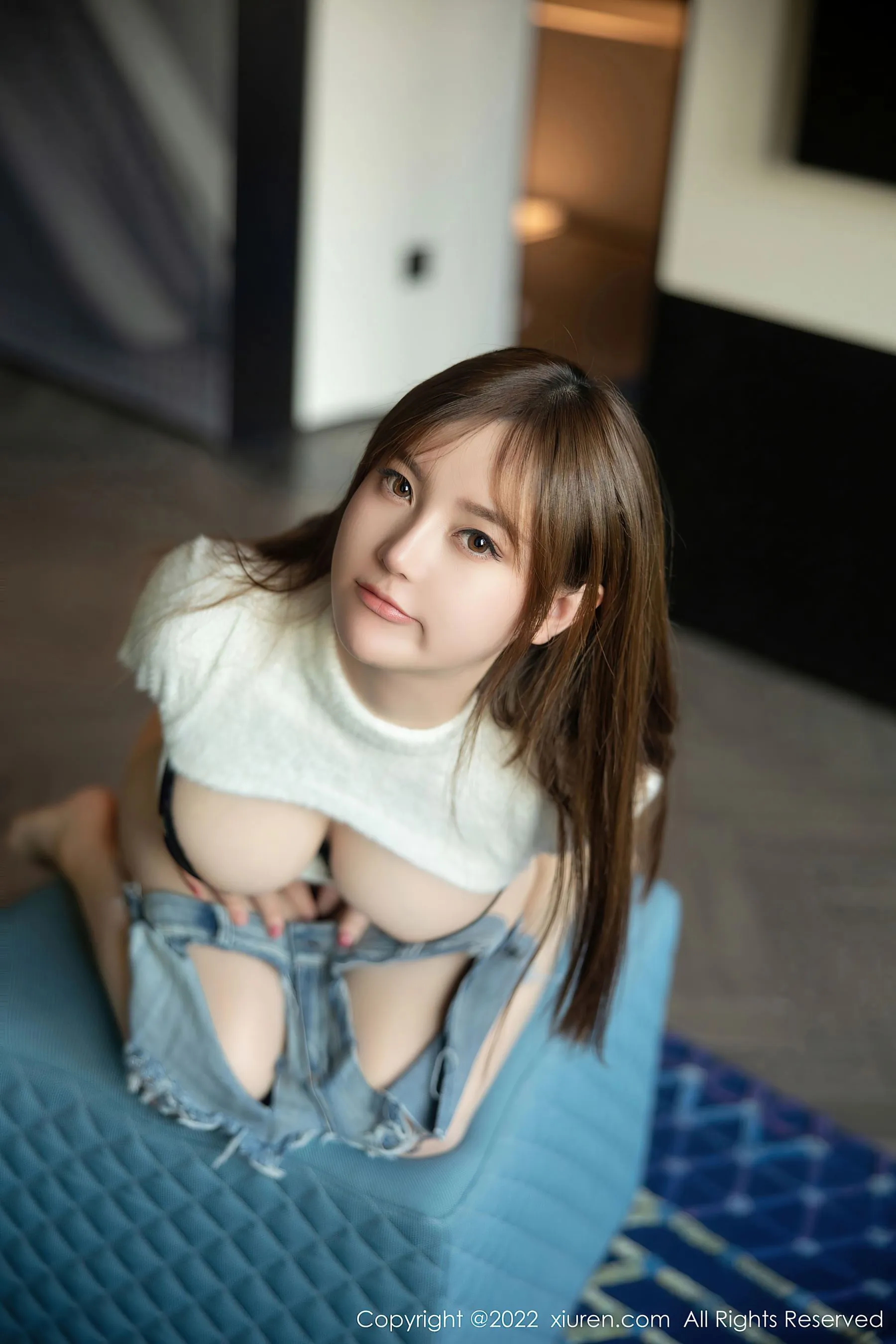  秀人网 No.6035 豆瓣酱 牛仔裤美臀第16张